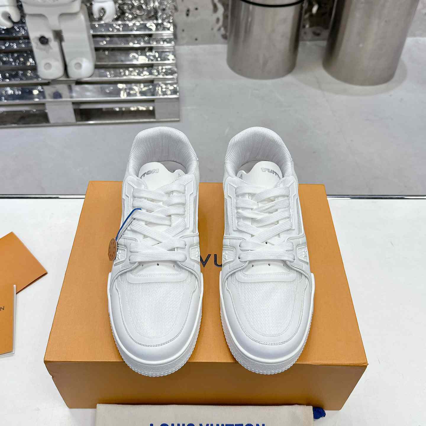 Louis Vuitton LV Trainer Sneaker   1AD6T4 - FashionPlug
