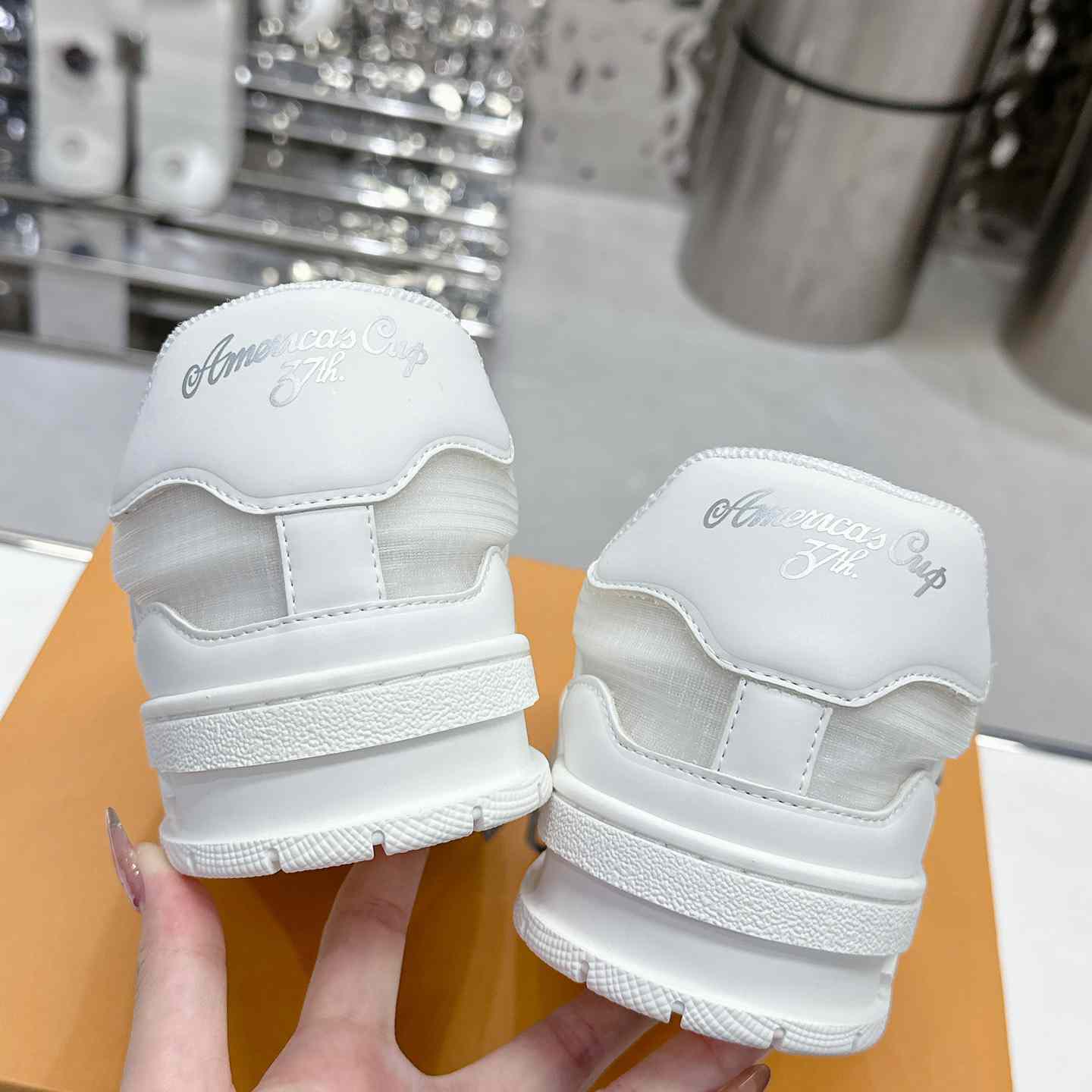 Louis Vuitton LV Trainer Sneaker   1AD6T4 - FashionPlug