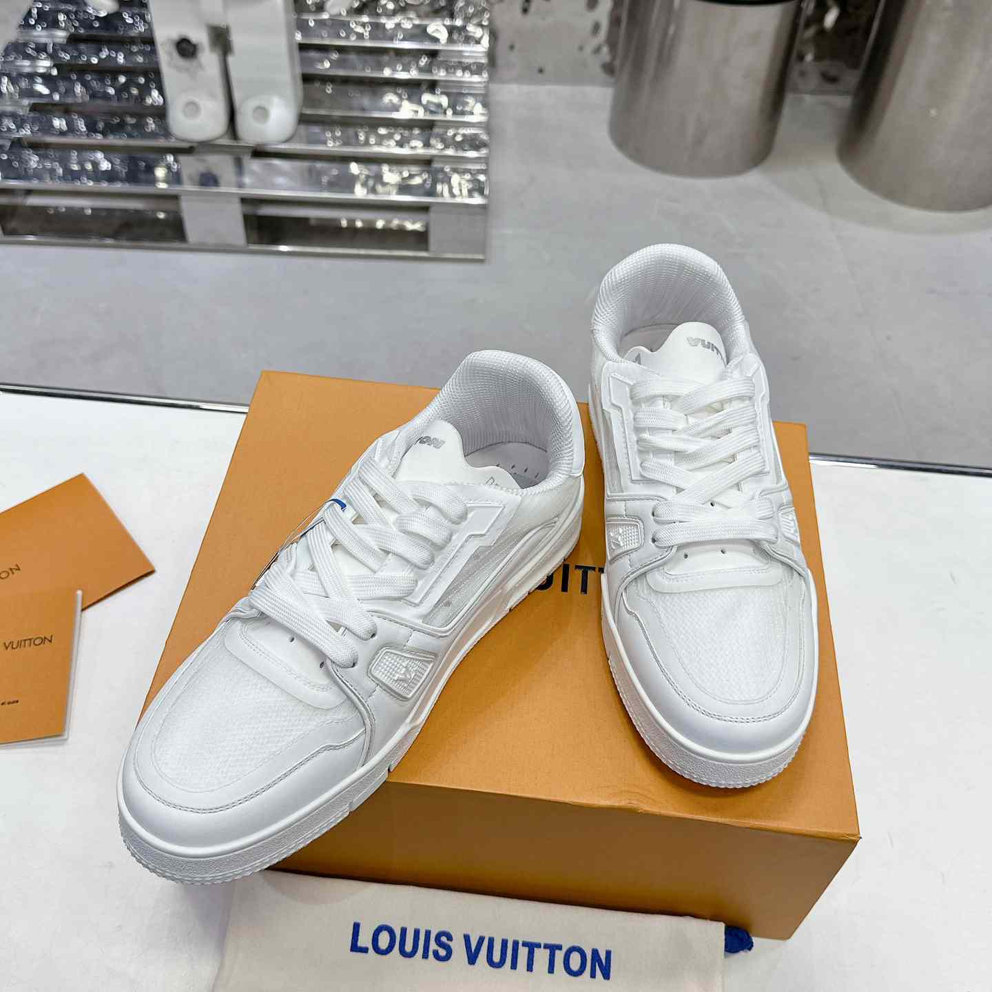 Louis Vuitton LV Trainer Sneaker   1AD6T4 - FashionPlug