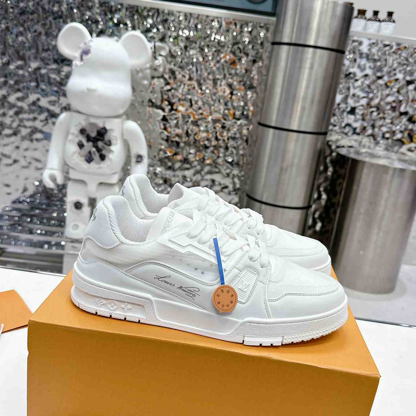 Louis Vuitton LV Trainer Sneaker   1AD6T4 - FashionPlug