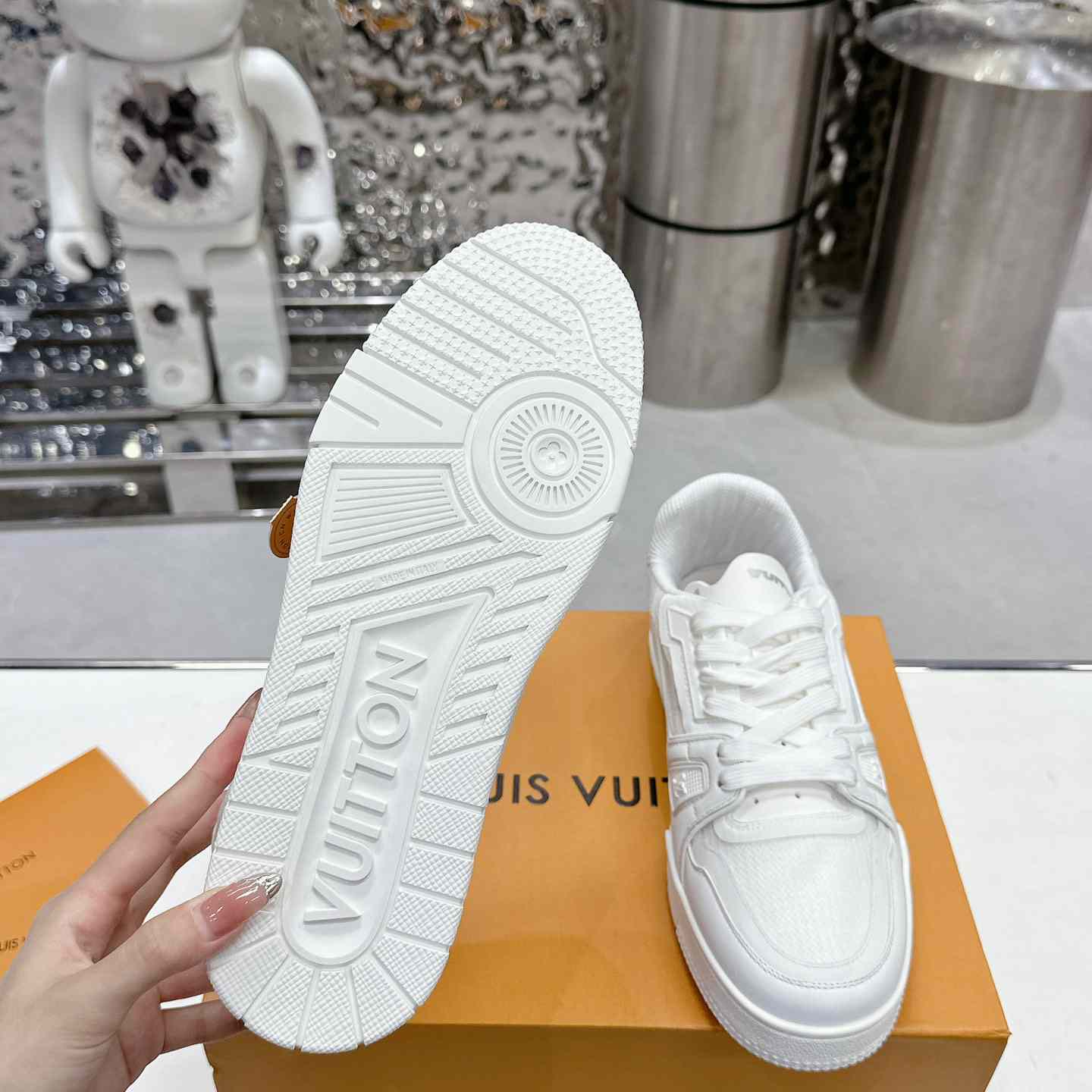 Louis Vuitton LV Trainer Sneaker   1AD6T4 - FashionPlug