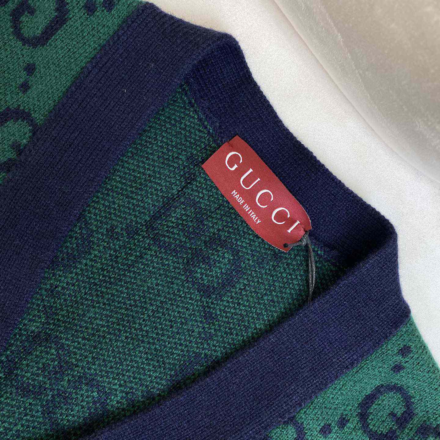 Gucci GG Degradé Wool Jacquard Cardigan  - FashionPlug