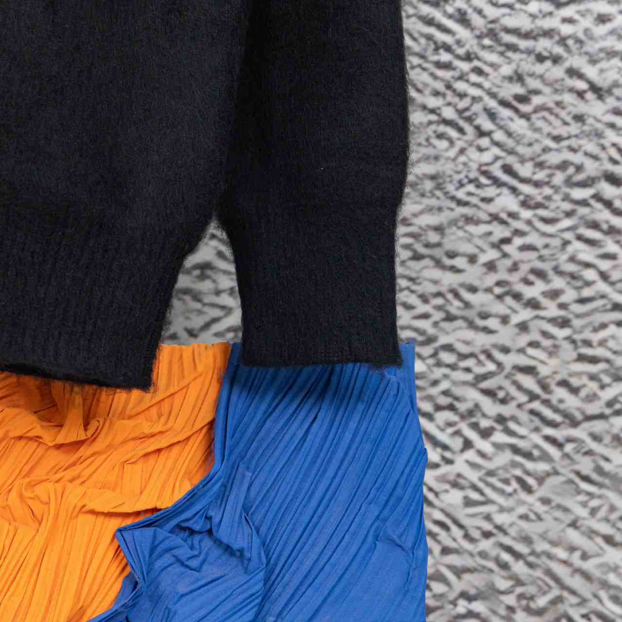 Saint Laurent Logo-Intarsia Mohair-Blend Sweater - FashionPlug