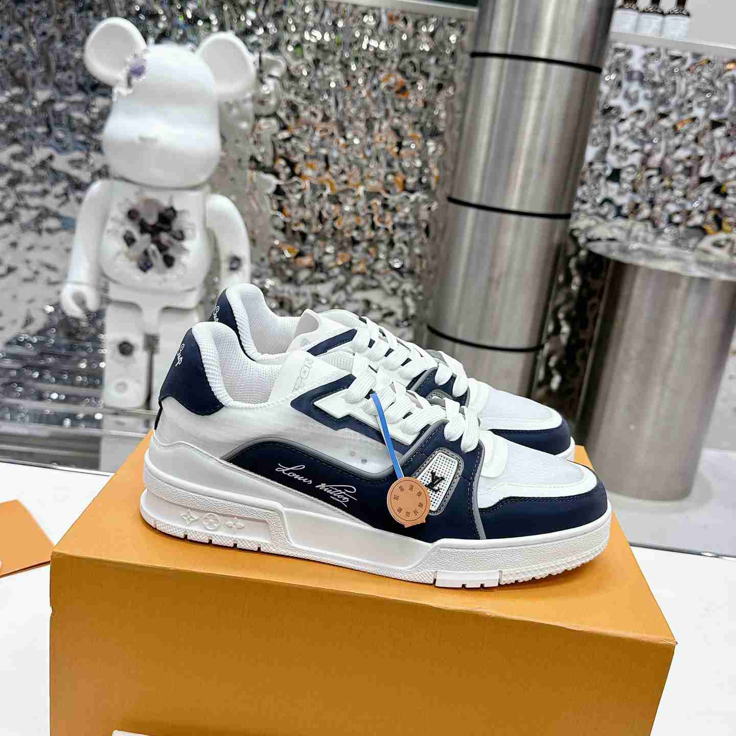 Louis Vuitton LV Trainer Sneaker   1AD6TJ - FashionPlug