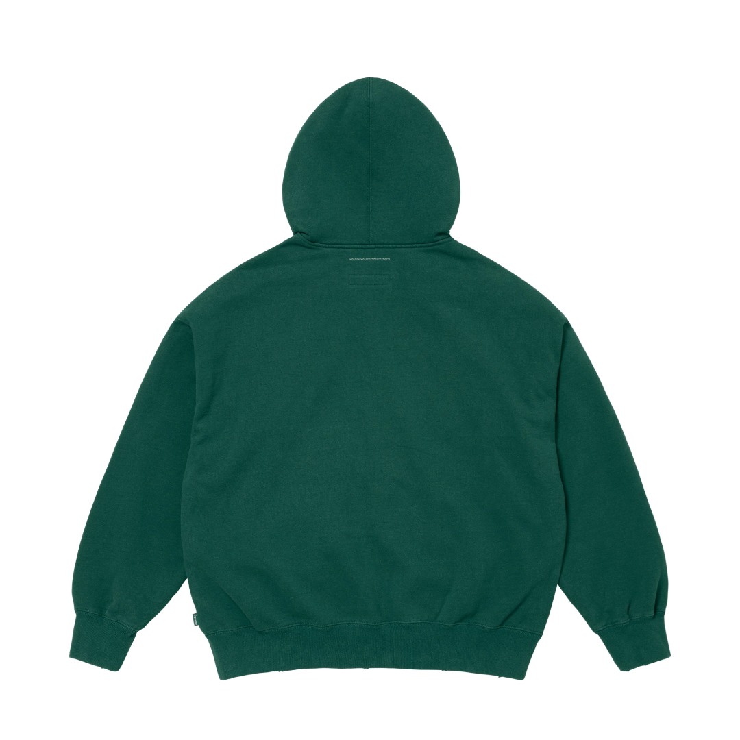Supreme MM6 Maison Margiela Zip Up Hooded Sweatshirt  - FashionPlug