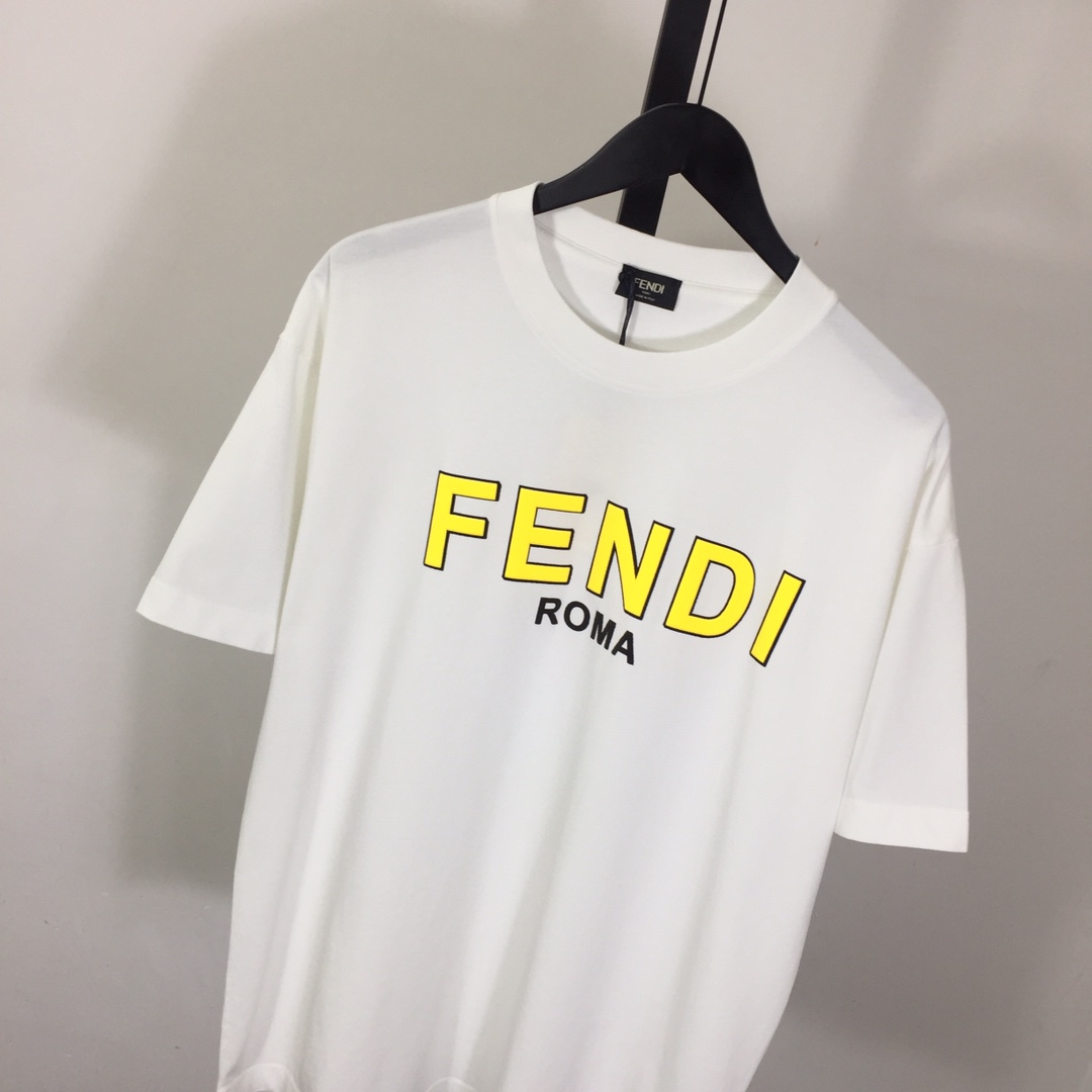 Fendi Cotton T-shirt - FashionPlug