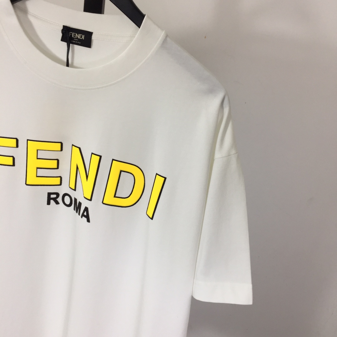 Fendi Cotton T-shirt - FashionPlug