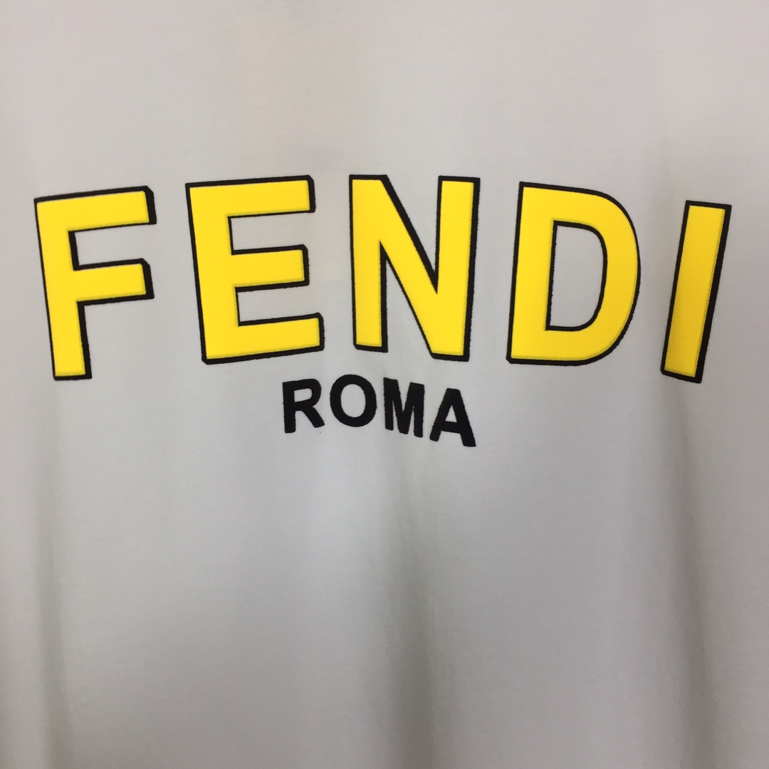 Fendi Cotton T-shirt - FashionPlug