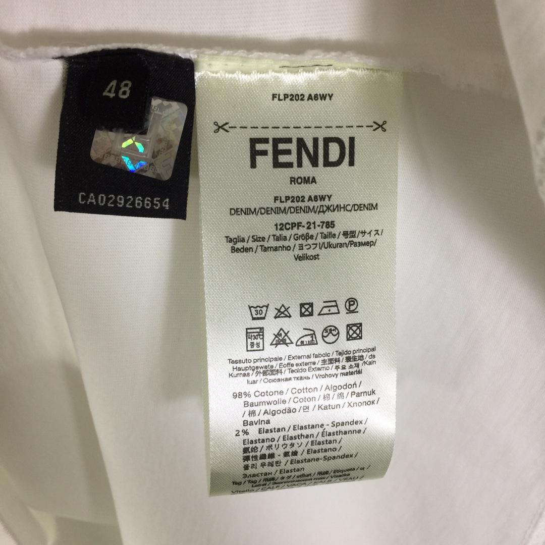 Fendi Cotton T-shirt - FashionPlug