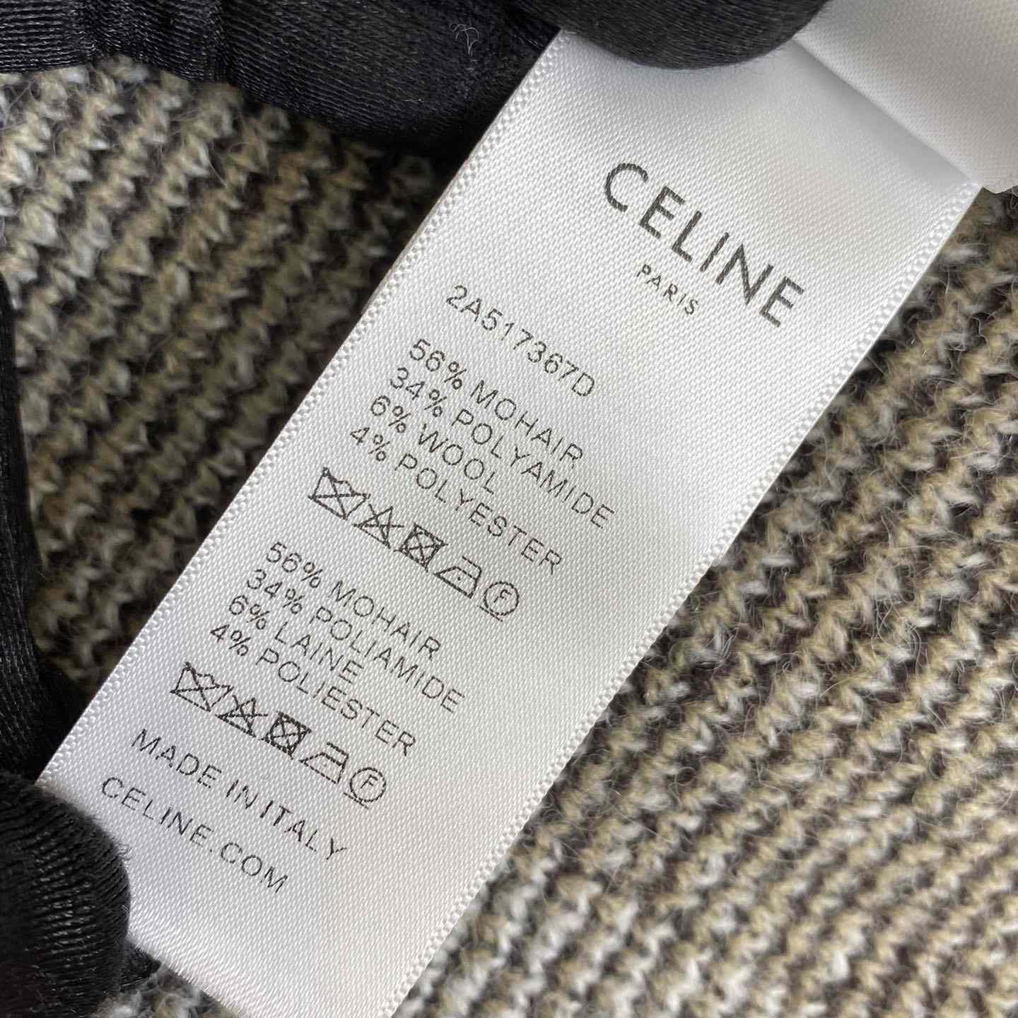 Celine Cardigan In Brushed Mohair - FashionPlug
