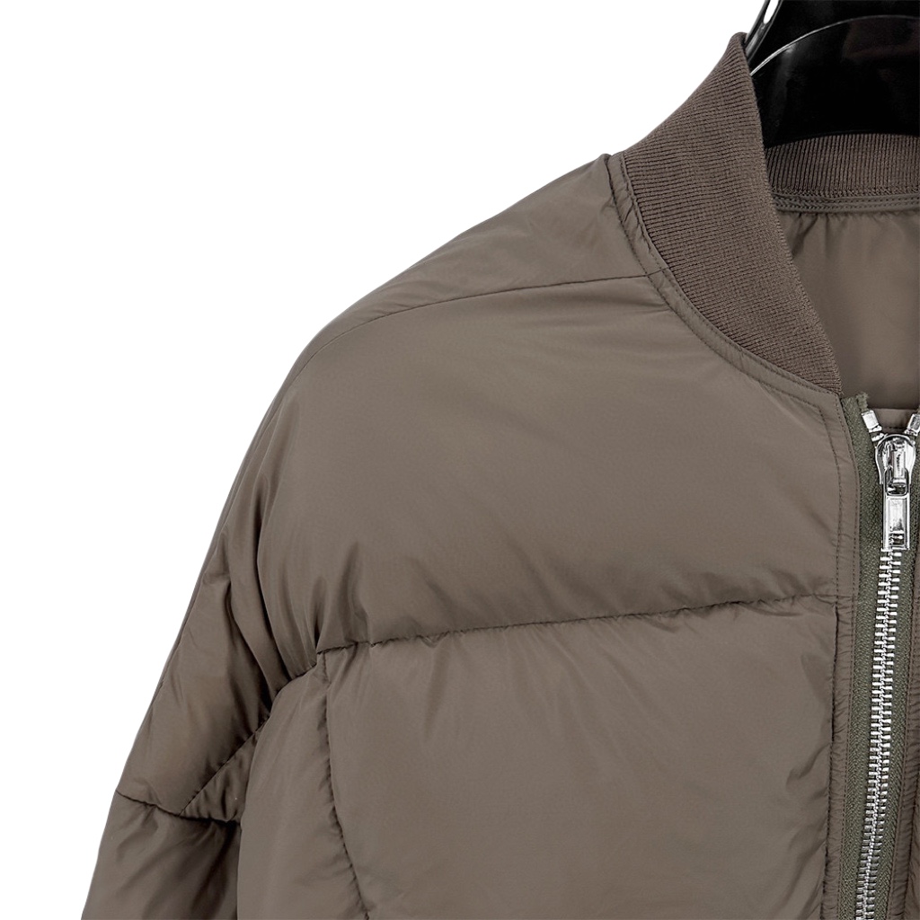 Rick Owens Zipped Padded Jacket - FashionPlug