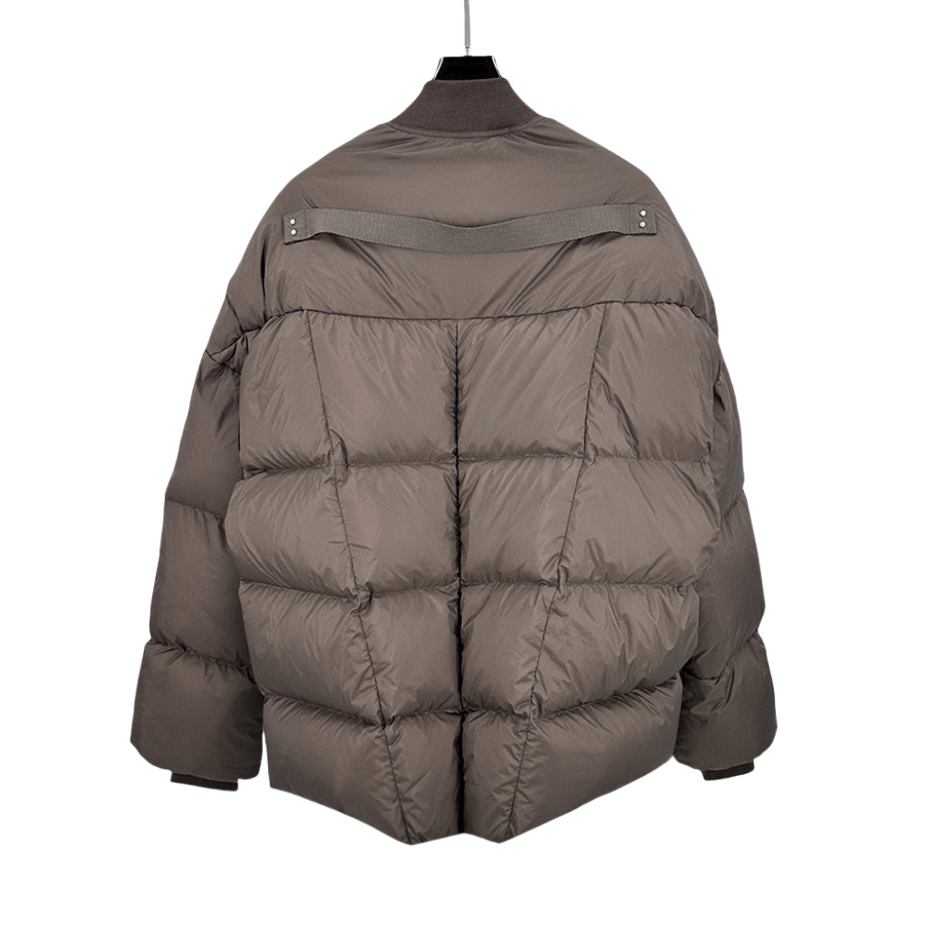 Rick Owens Zipped Padded Jacket - FashionPlug