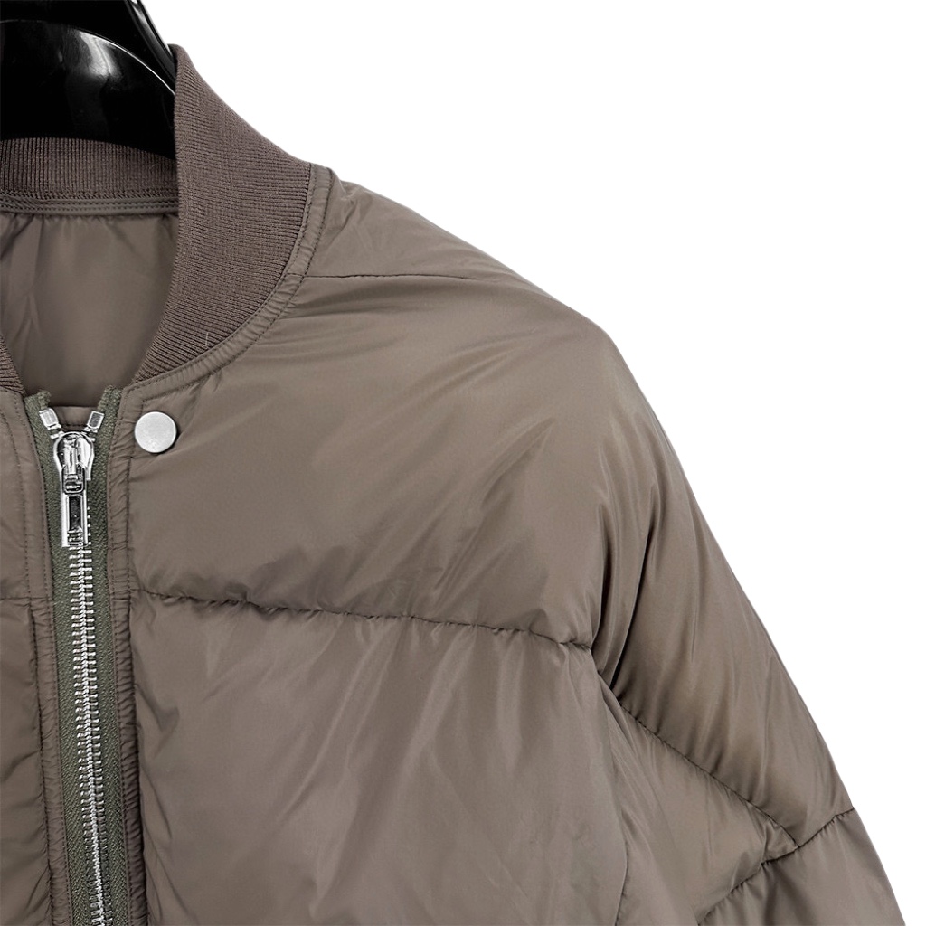 Rick Owens Zipped Padded Jacket - FashionPlug