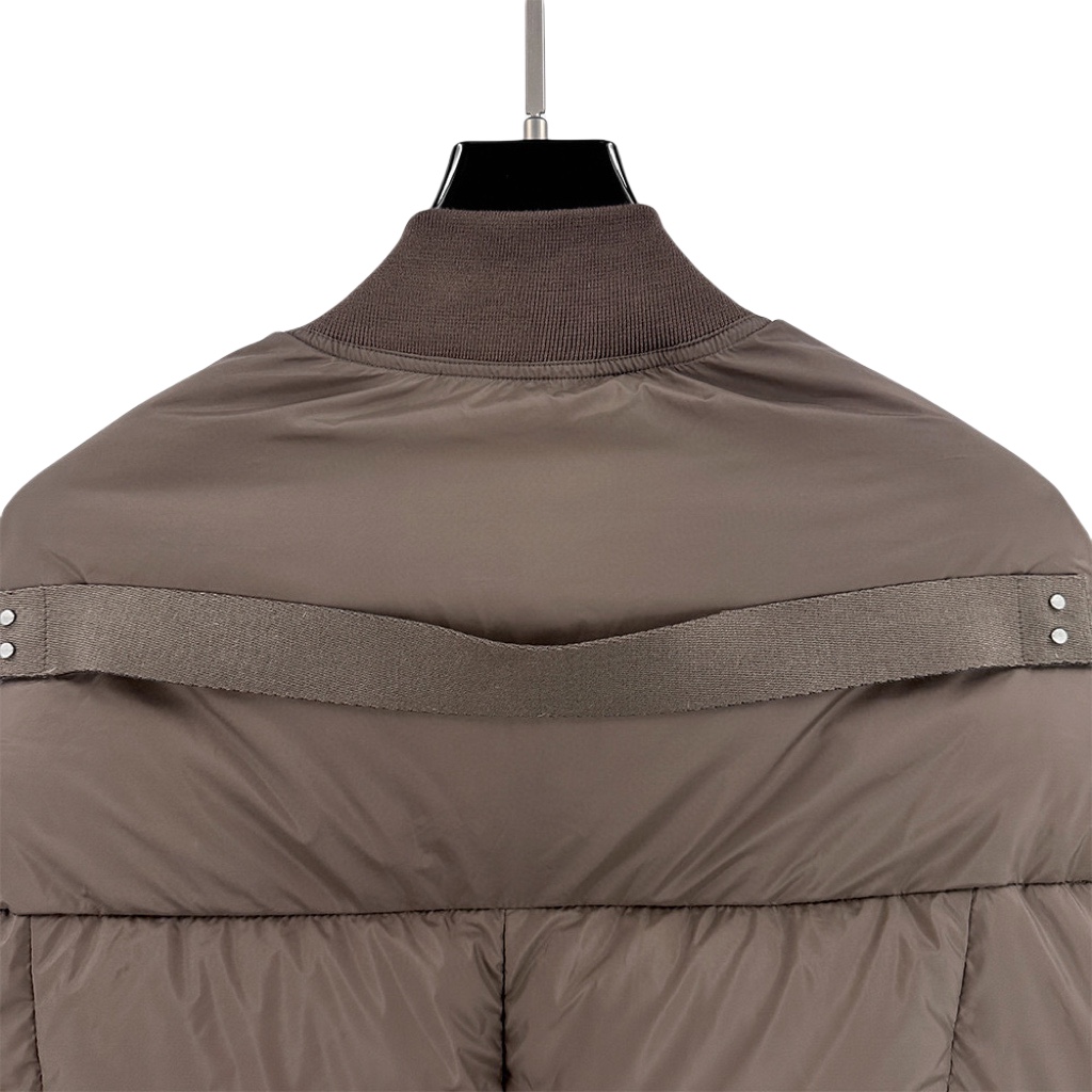 Rick Owens Zipped Padded Jacket - FashionPlug