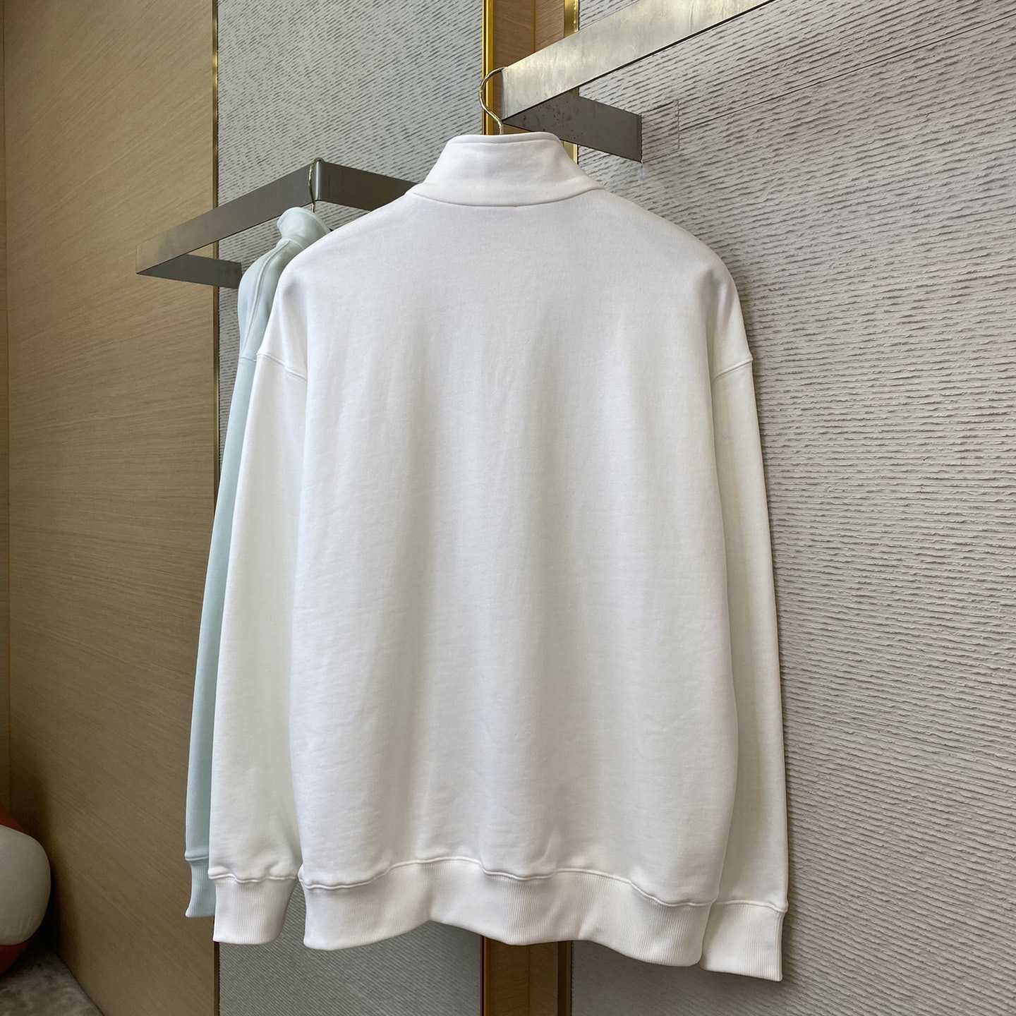 Dior CD Icon Half-Zip Sweatshirt   - FashionPlug