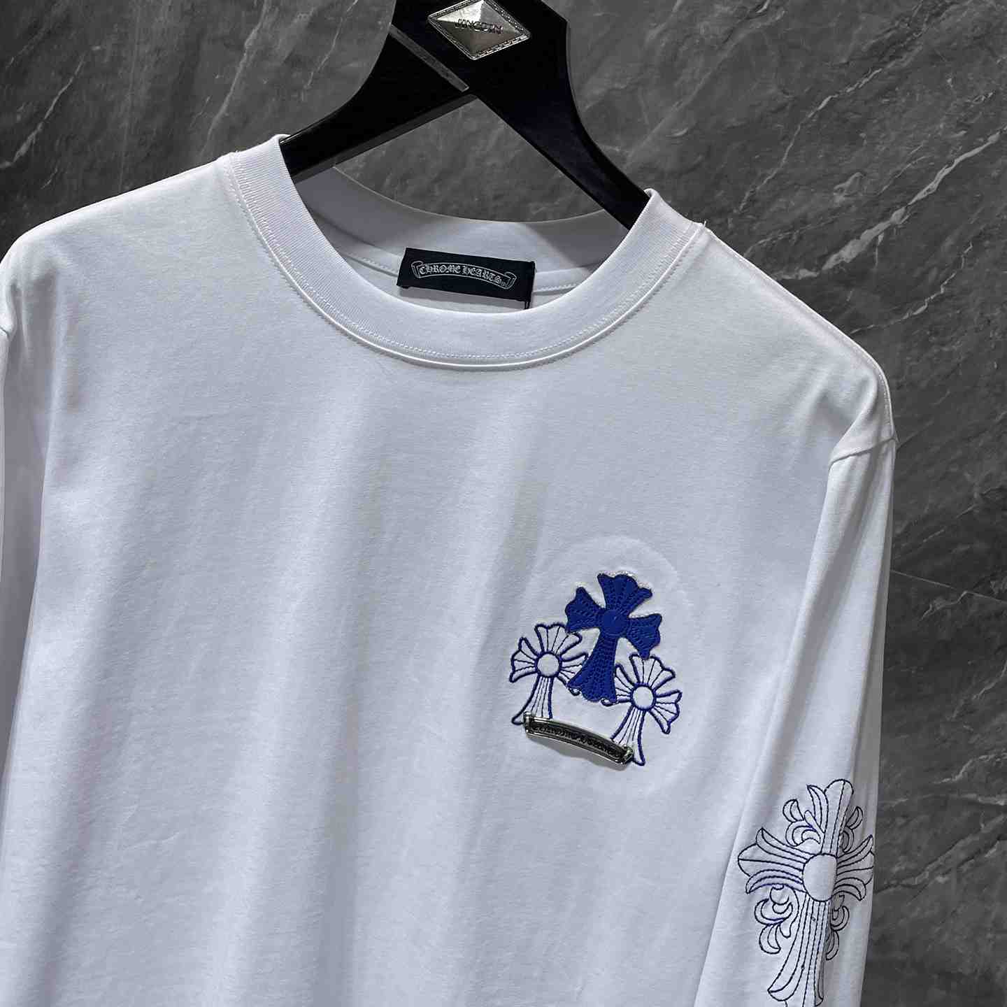Chrome Hearts Long-sleeved Tee - FashionPlug