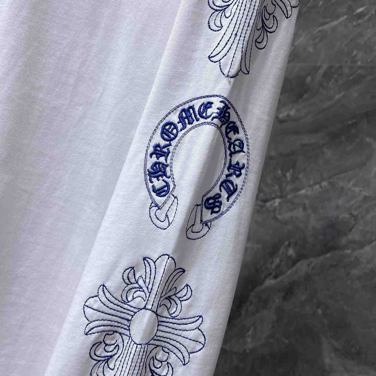 Chrome Hearts Long-sleeved Tee - FashionPlug