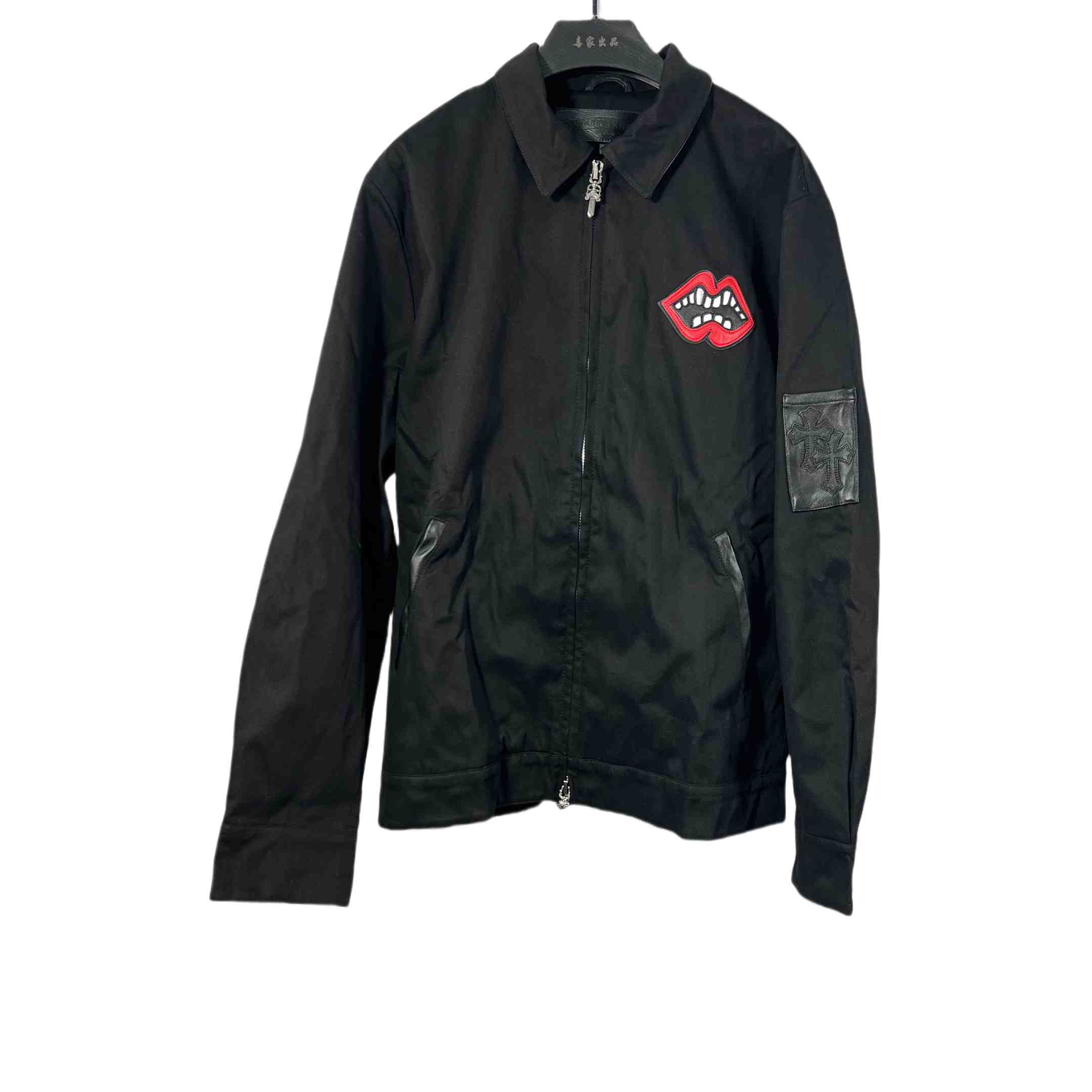 Chrome Hearts x Matty boy Print Canvas Work Jacket - FashionPlug