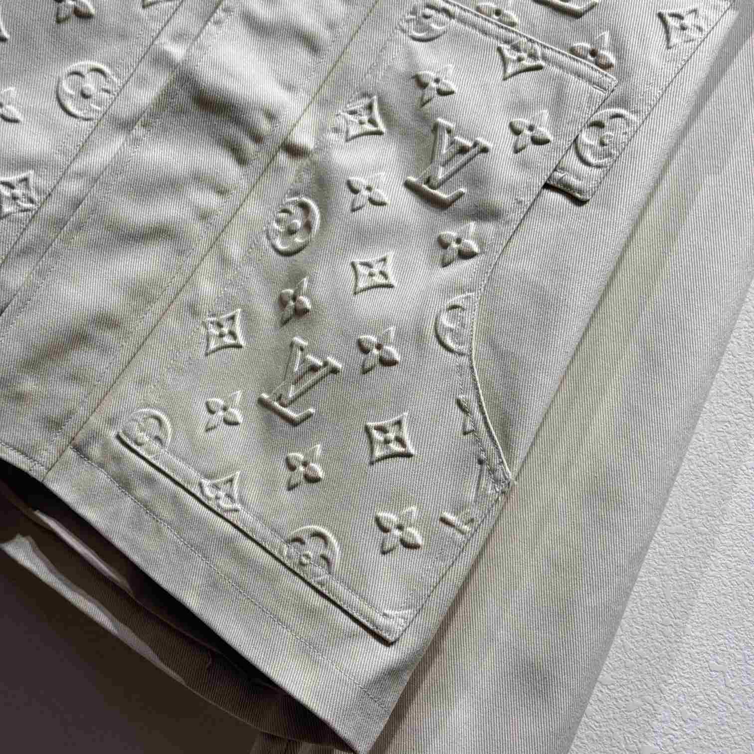 Louis Vuitton Monogram Workwear Denim Jacket   - FashionPlug