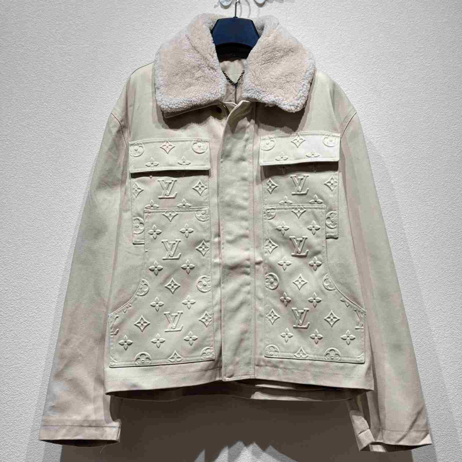 Louis Vuitton Monogram Workwear Denim Jacket   - FashionPlug