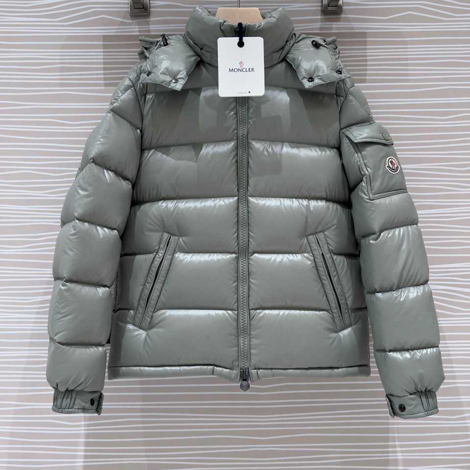 Moncler Maire Hooded Short Down Jacket - FashionPlug