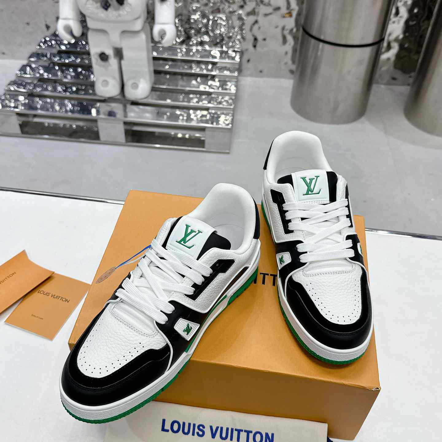Louis Vuitton LV Trainer Sneaker  1ADDXU - FashionPlug