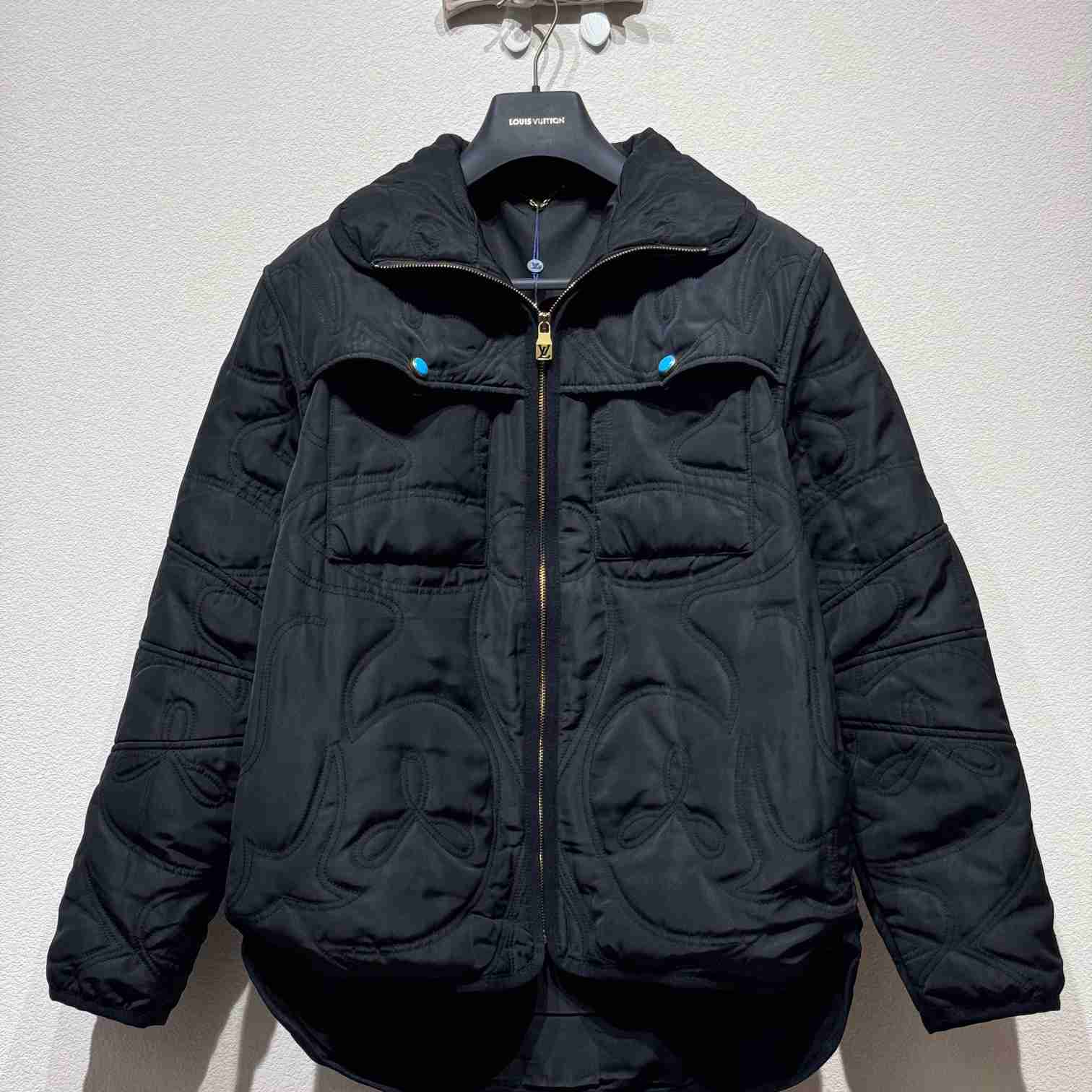 Louis Vuitton Quilted Overshirt   - FashionPlug