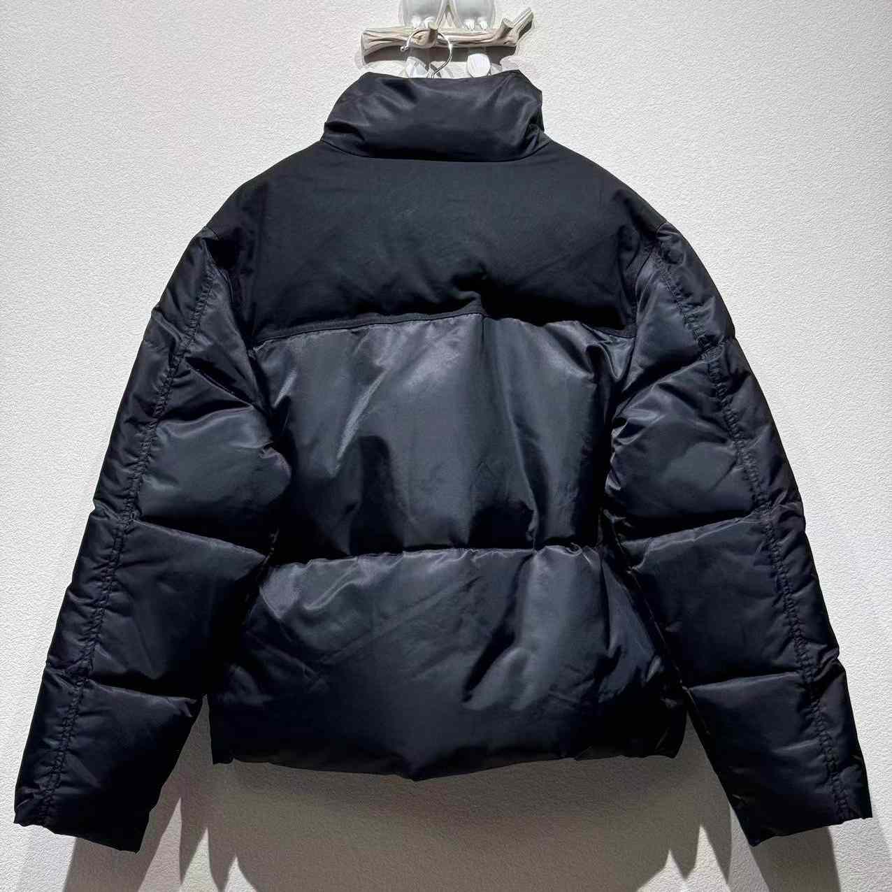 Prada Cropped Re-Nylon Down Jacket - FashionPlug