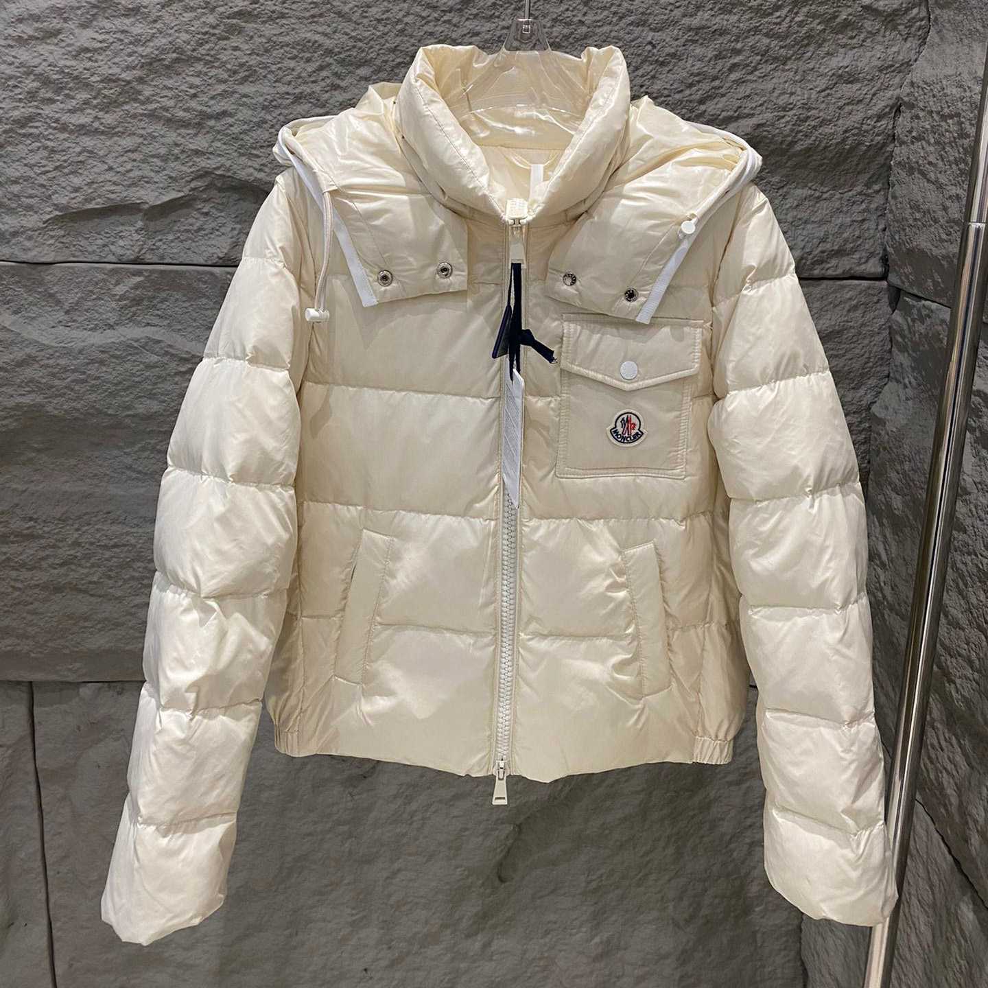 Moncler Andro Short Down Jacket - FashionPlug