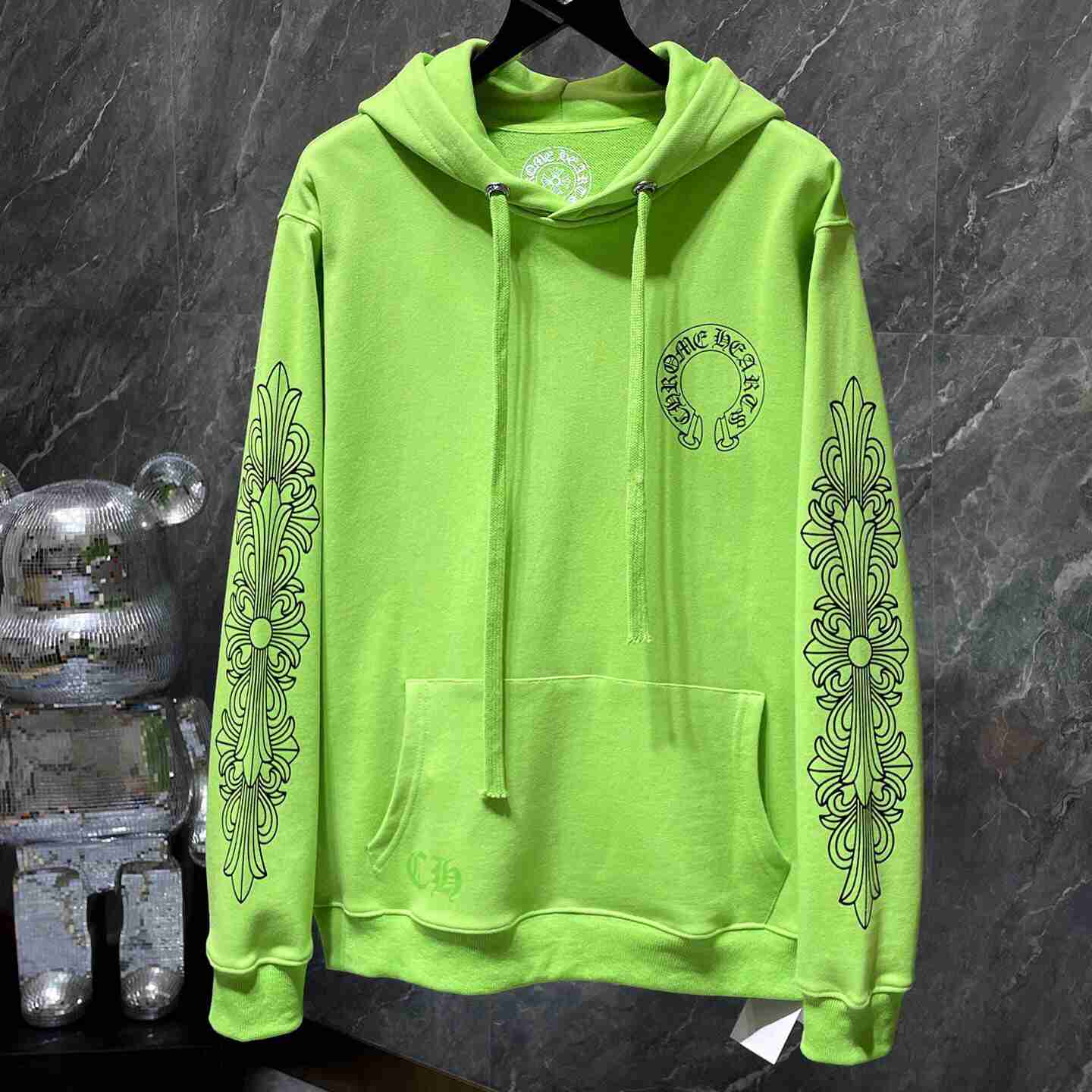 Chrome Hearts Cotton Hoodie - FashionPlug