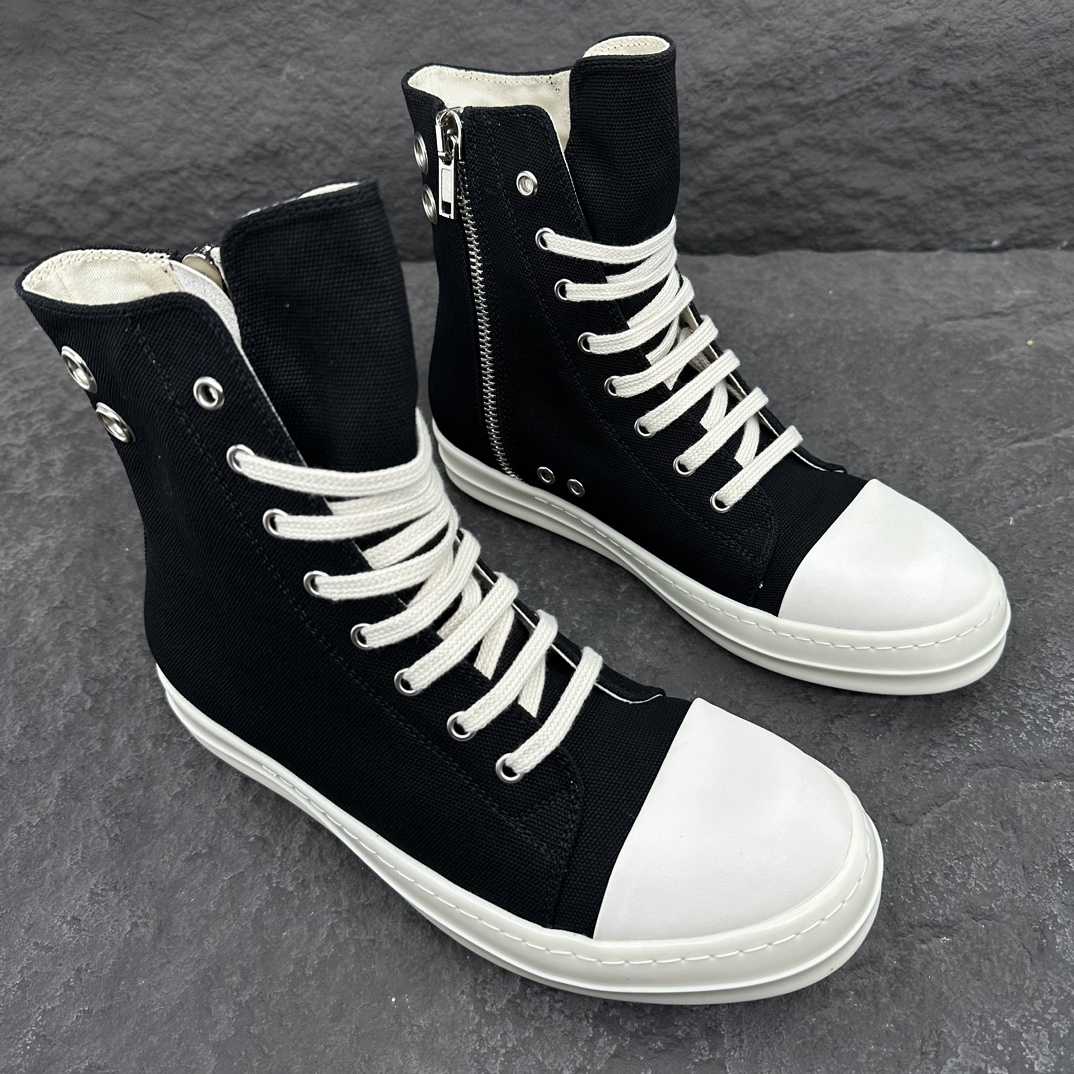 Rick Owens Porterville Low-Top Sneakers - FashionPlug
