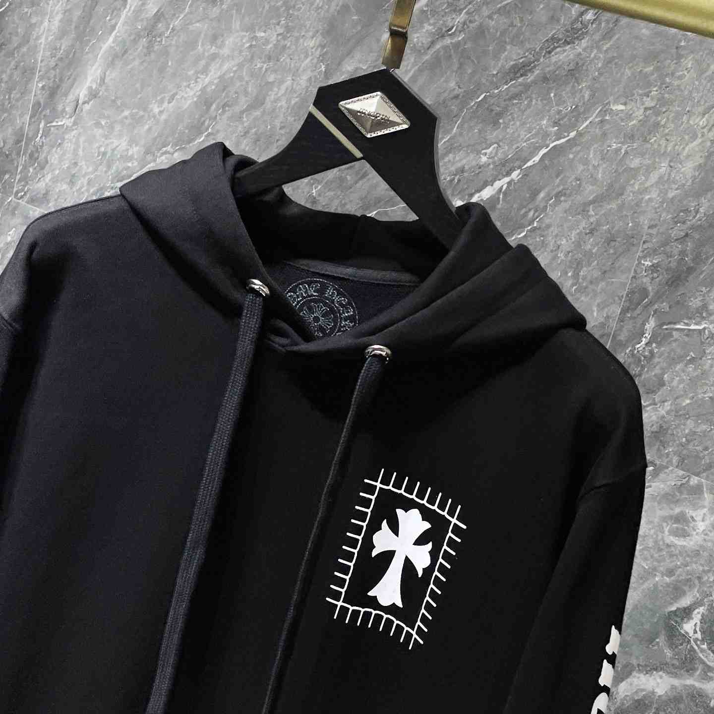 Chrome Hearts Cotton Hoodie - FashionPlug