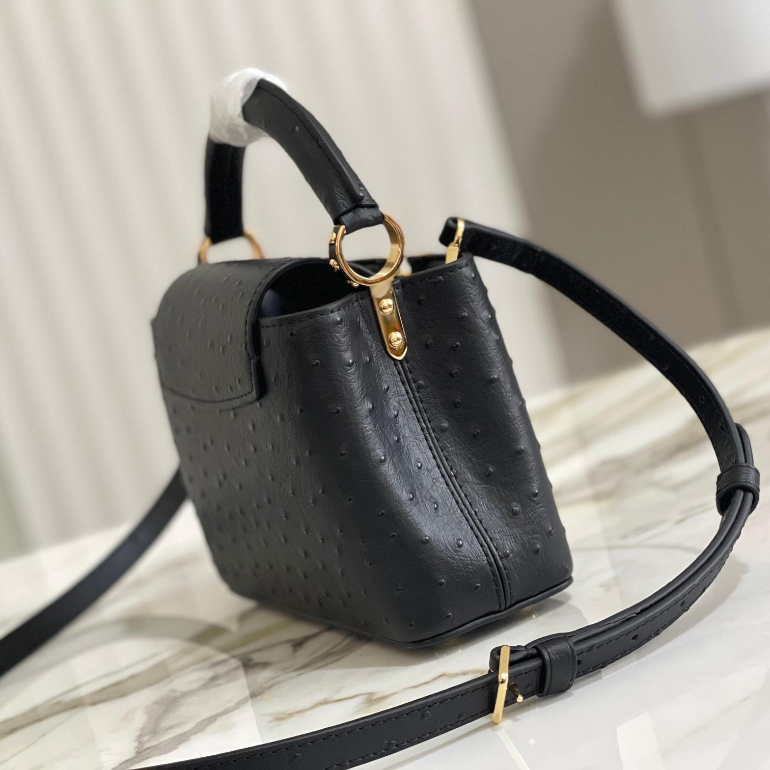 Louis Vuitton Capucines (21*14*8cm)   M48865 - FashionPlug
