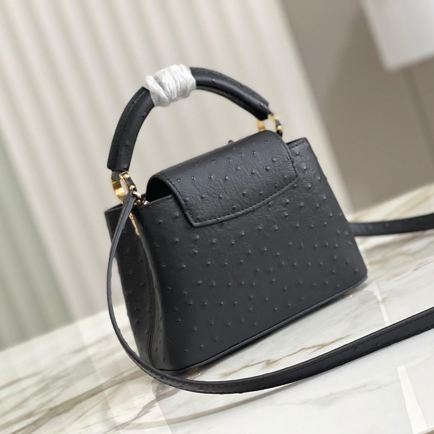 Louis Vuitton Capucines (21*14*8cm)   M48865 - FashionPlug