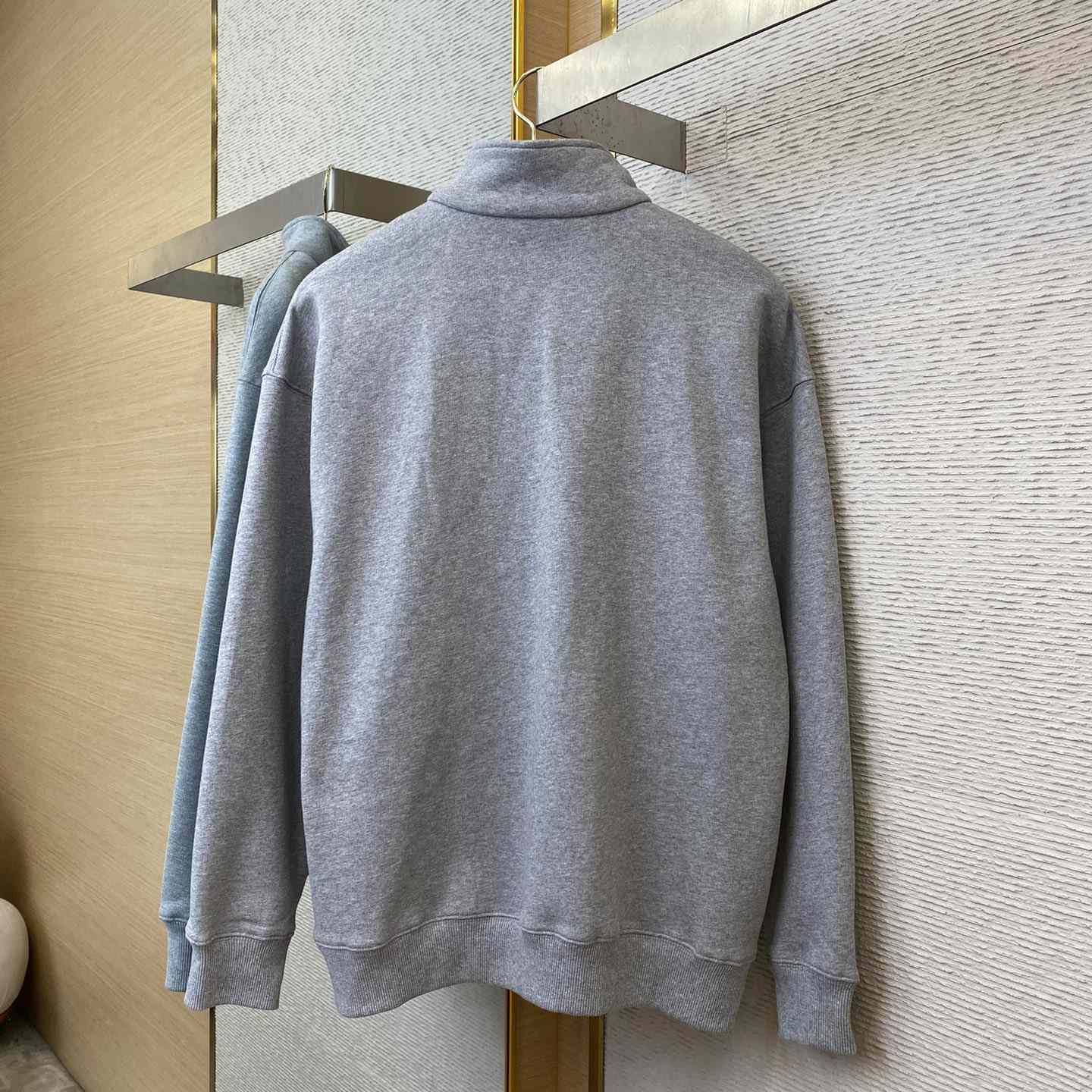 Dior CD Icon Half-Zip Sweatshirt   - FashionPlug