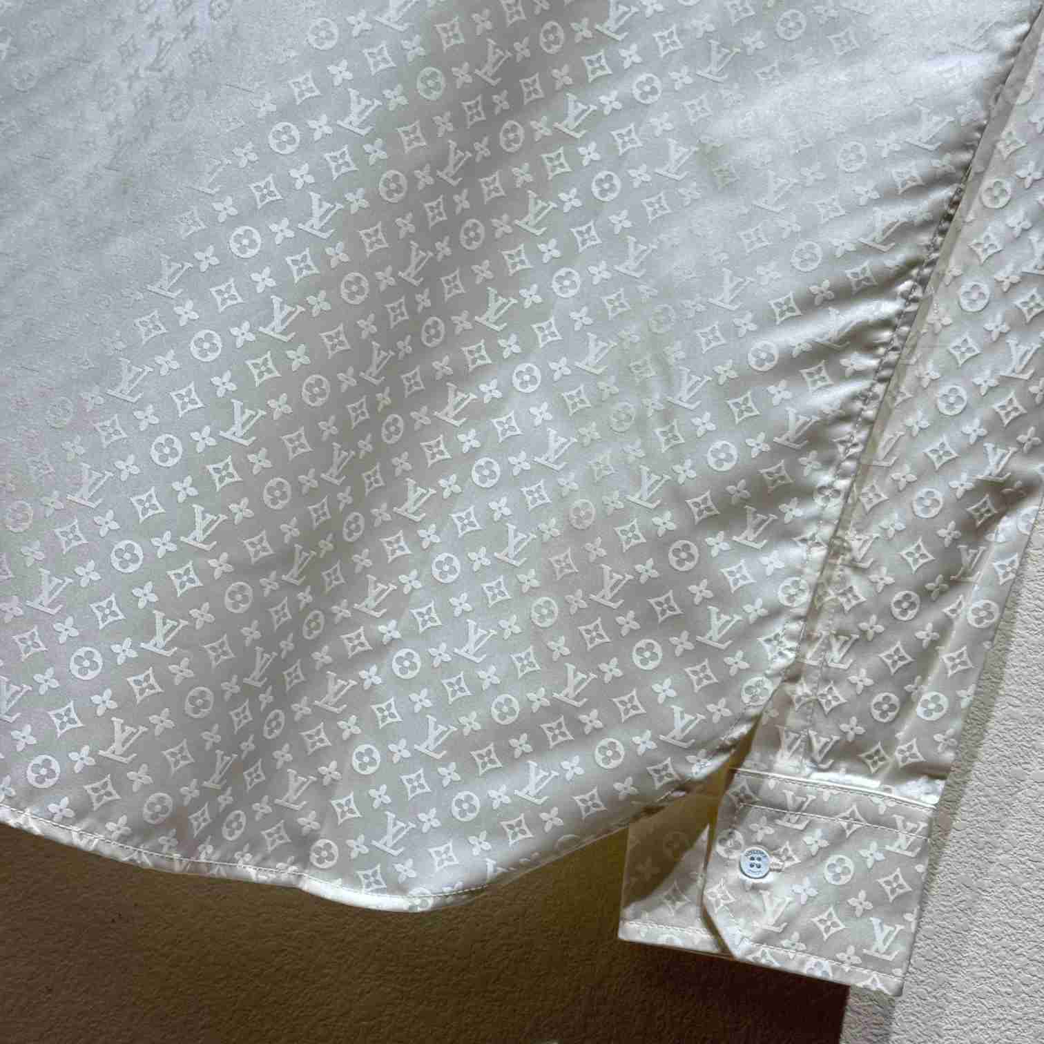 Louis Vuitton Monogram Long-Sleeved Shirt    - FashionPlug