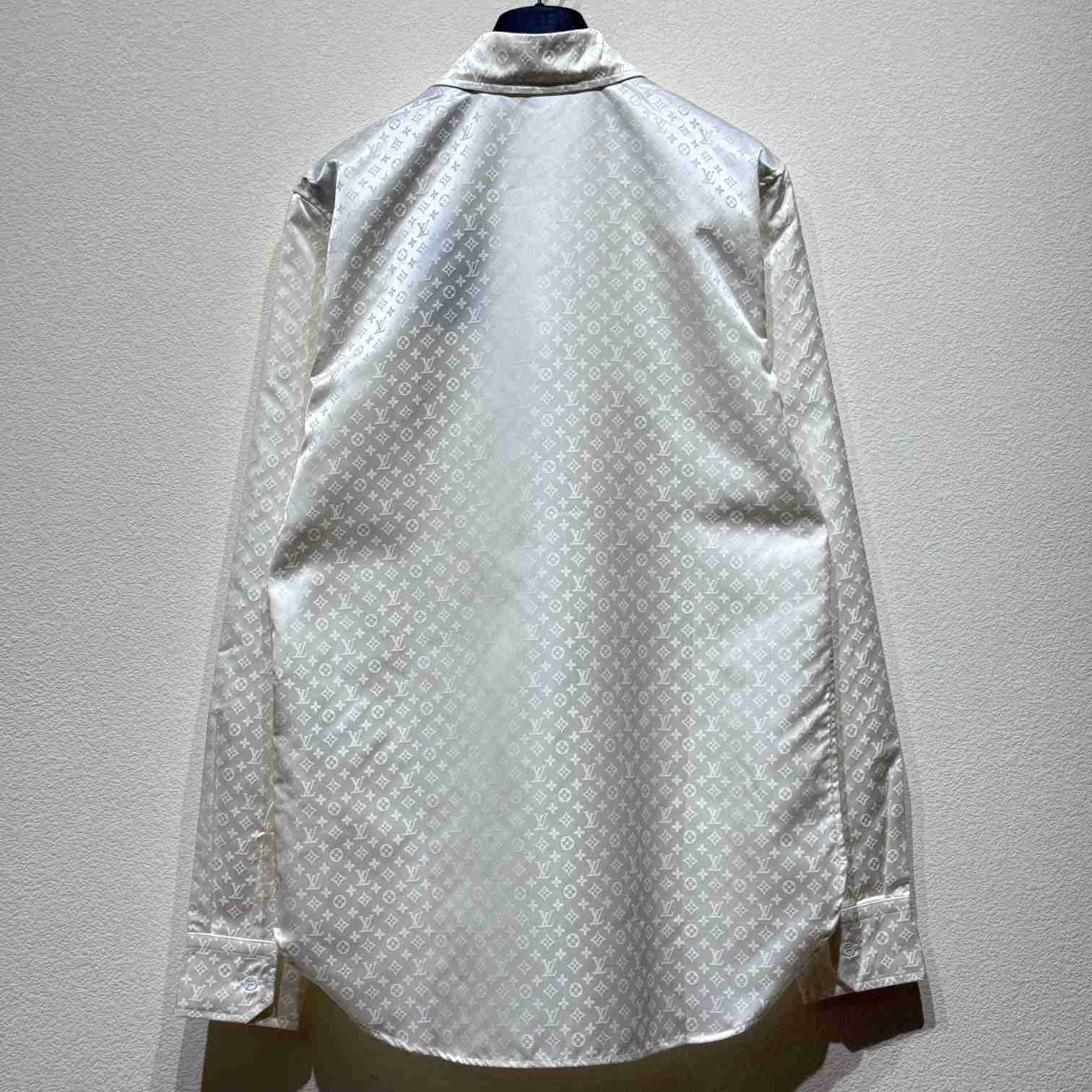 Louis Vuitton Monogram Long-Sleeved Shirt    - FashionPlug