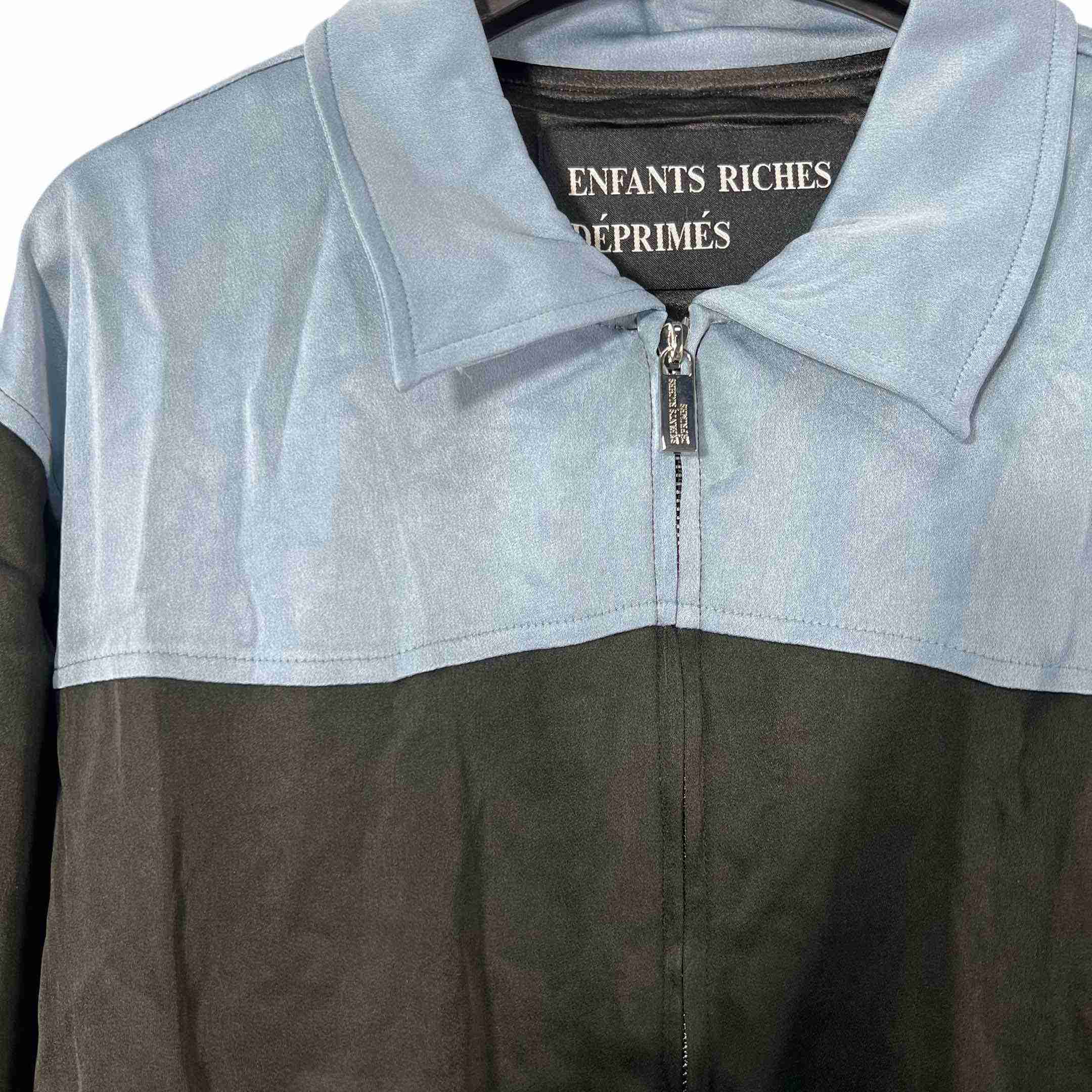 Enfants Riches Deprimes Climax At 29 Western Jacket 'Black/Silver/Blue' - FashionPlug