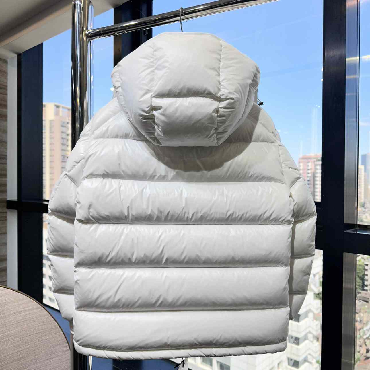 Moncler Maire Hooded Short Down Jacket - FashionPlug
