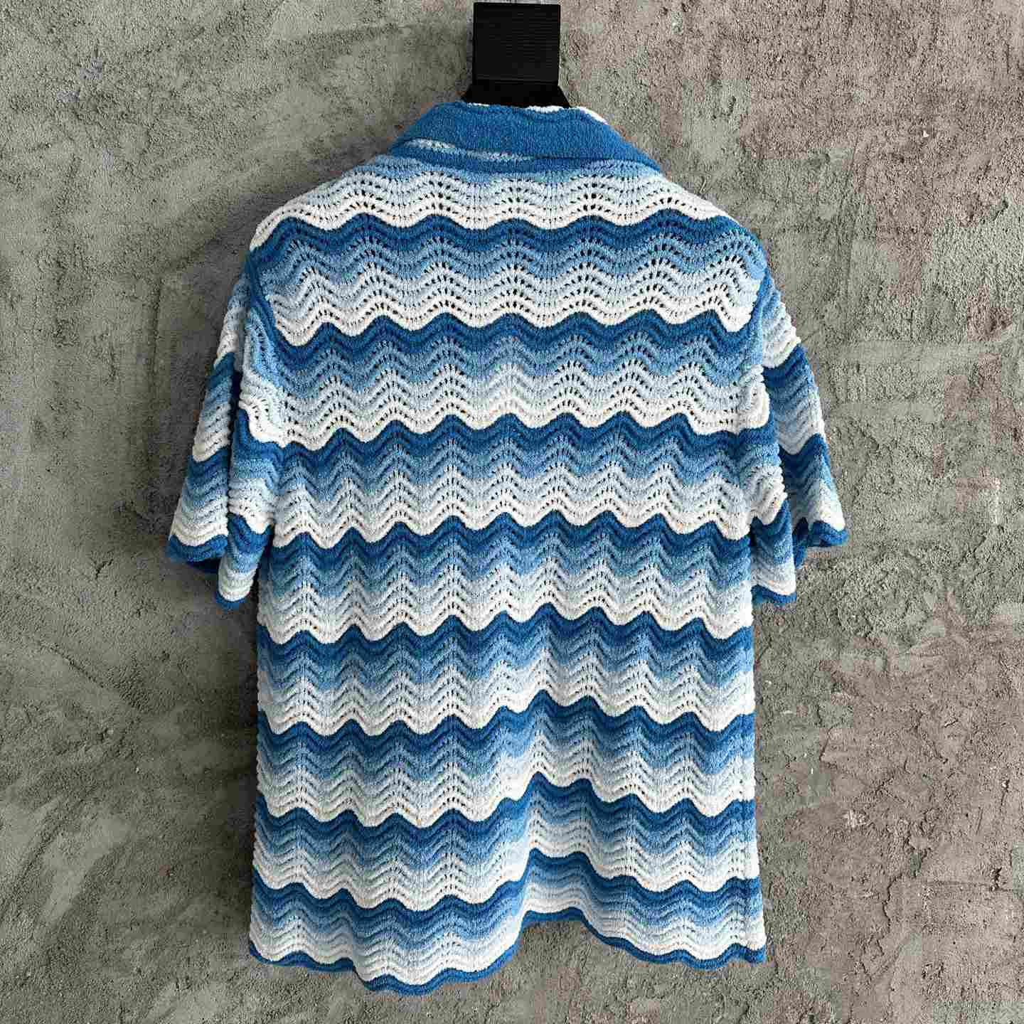 Casablanca Wavy Gradient Shirt  - FashionPlug