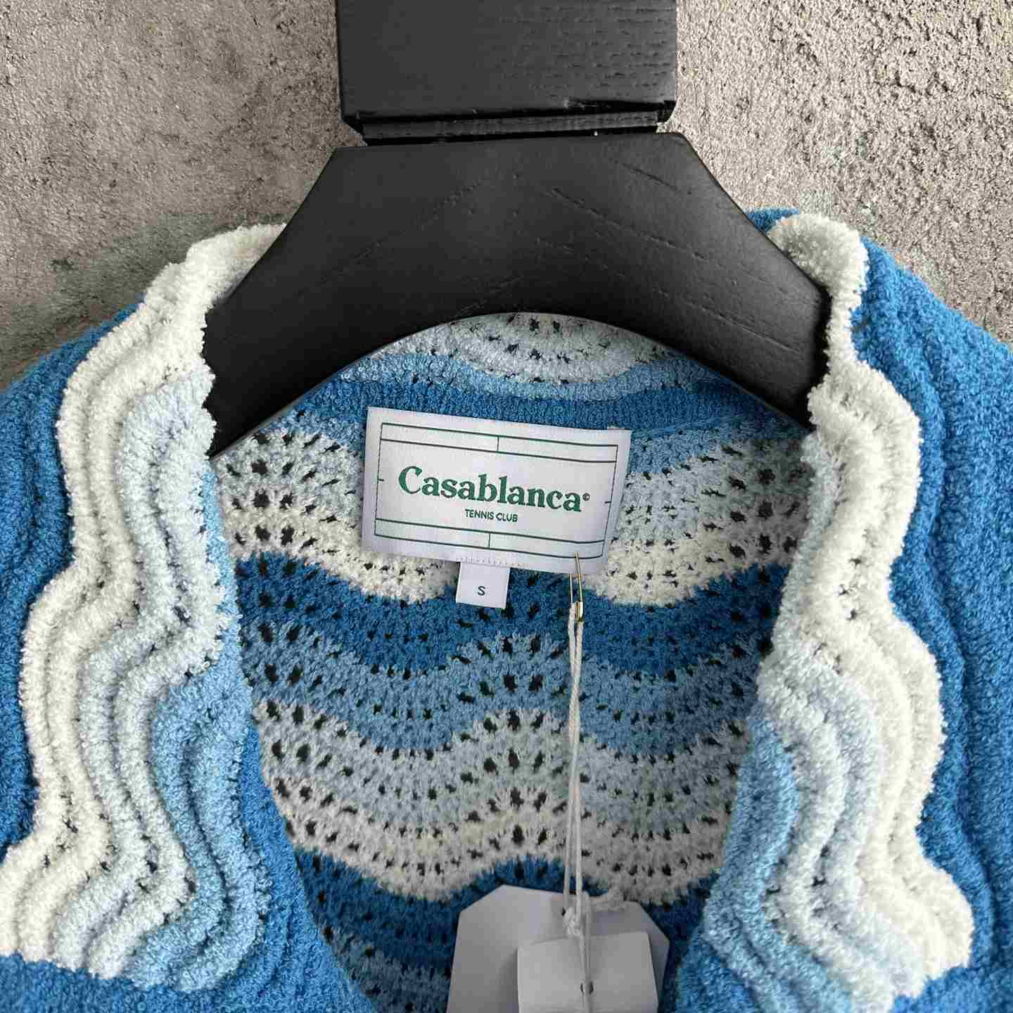 Casablanca Wavy Gradient Shirt  - FashionPlug