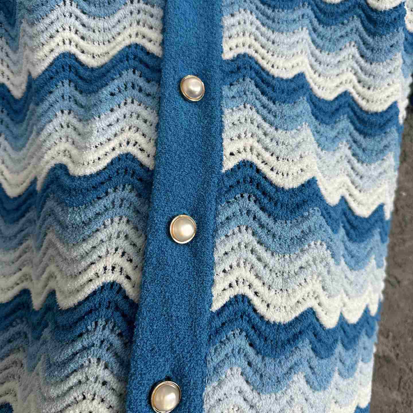 Casablanca Wavy Gradient Shirt  - FashionPlug