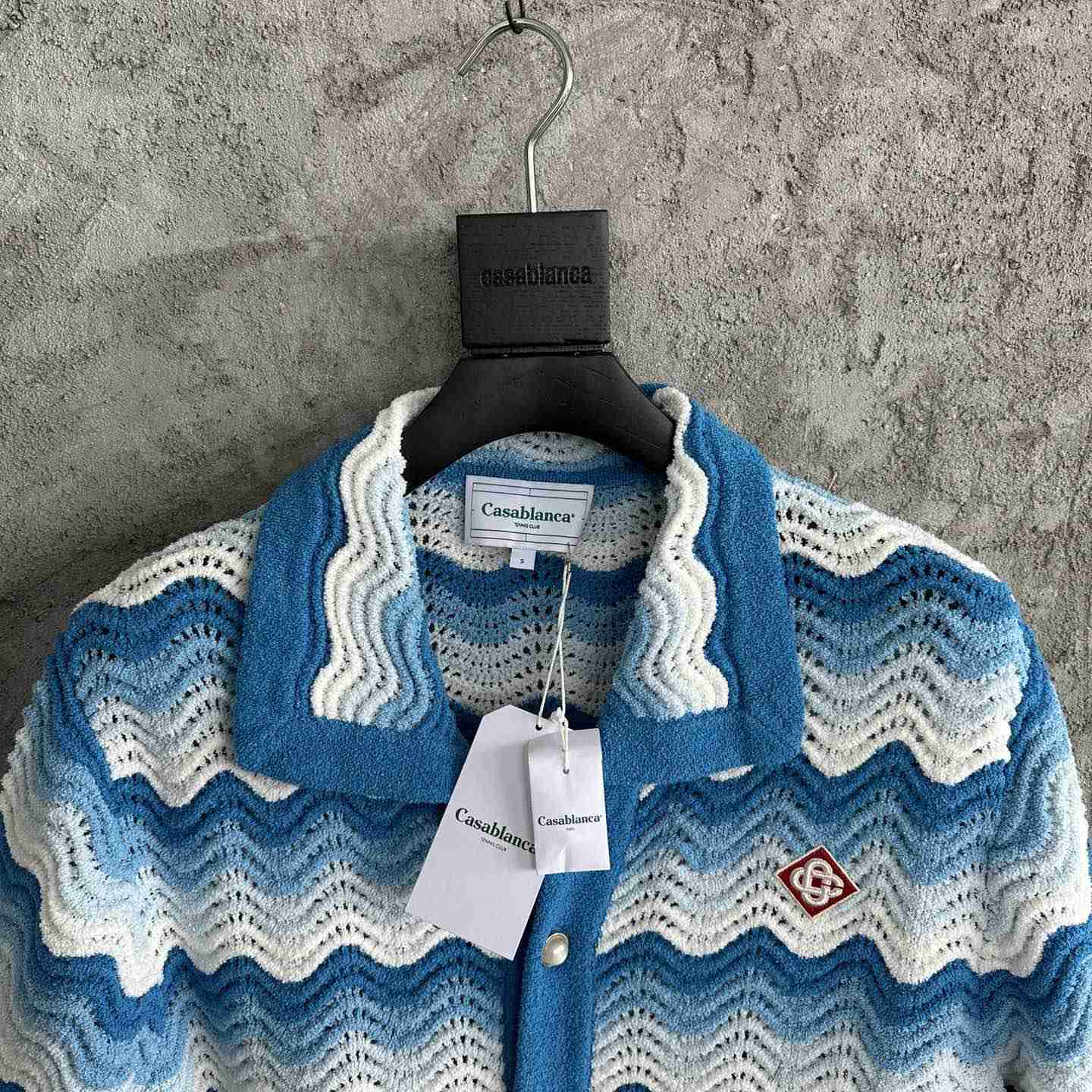 Casablanca Wavy Gradient Shirt  - FashionPlug