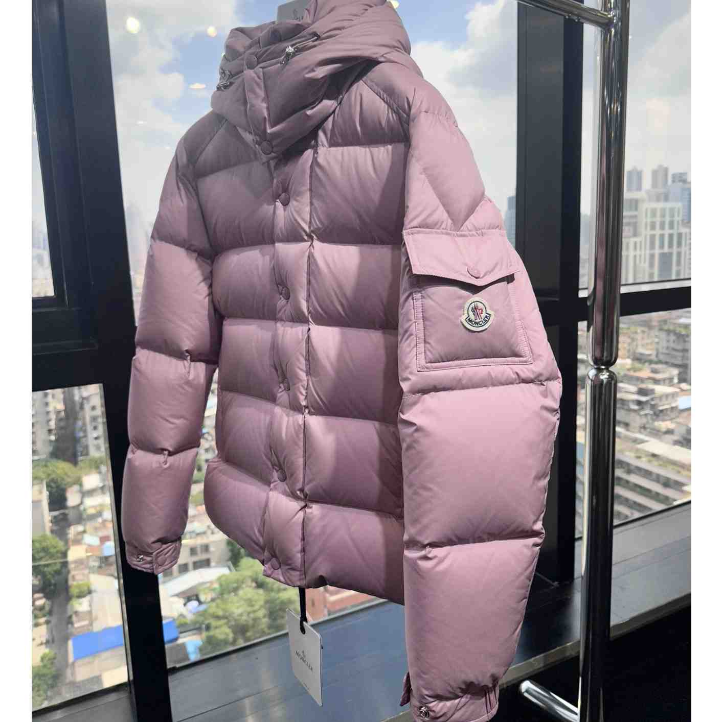 Moncler Maya 70 Hooded Short Down Jacket - FashionPlug