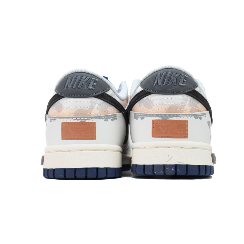 Nike Dunk Low Pioneer Knight Sneaker   FQ8826-100 - FashionPlug