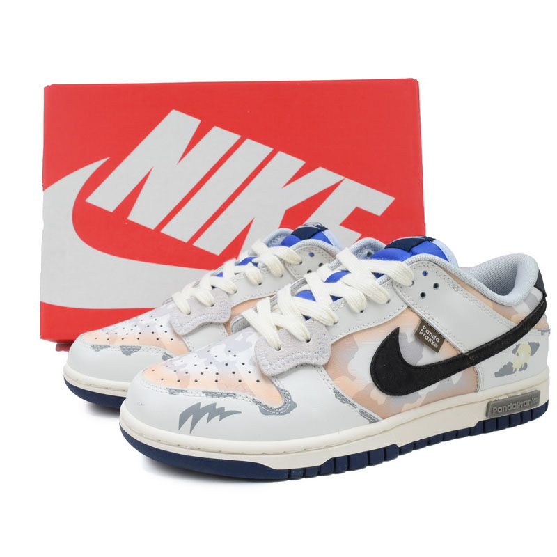 Nike Dunk Low Pioneer Knight Sneaker   FQ8826-100 - FashionPlug