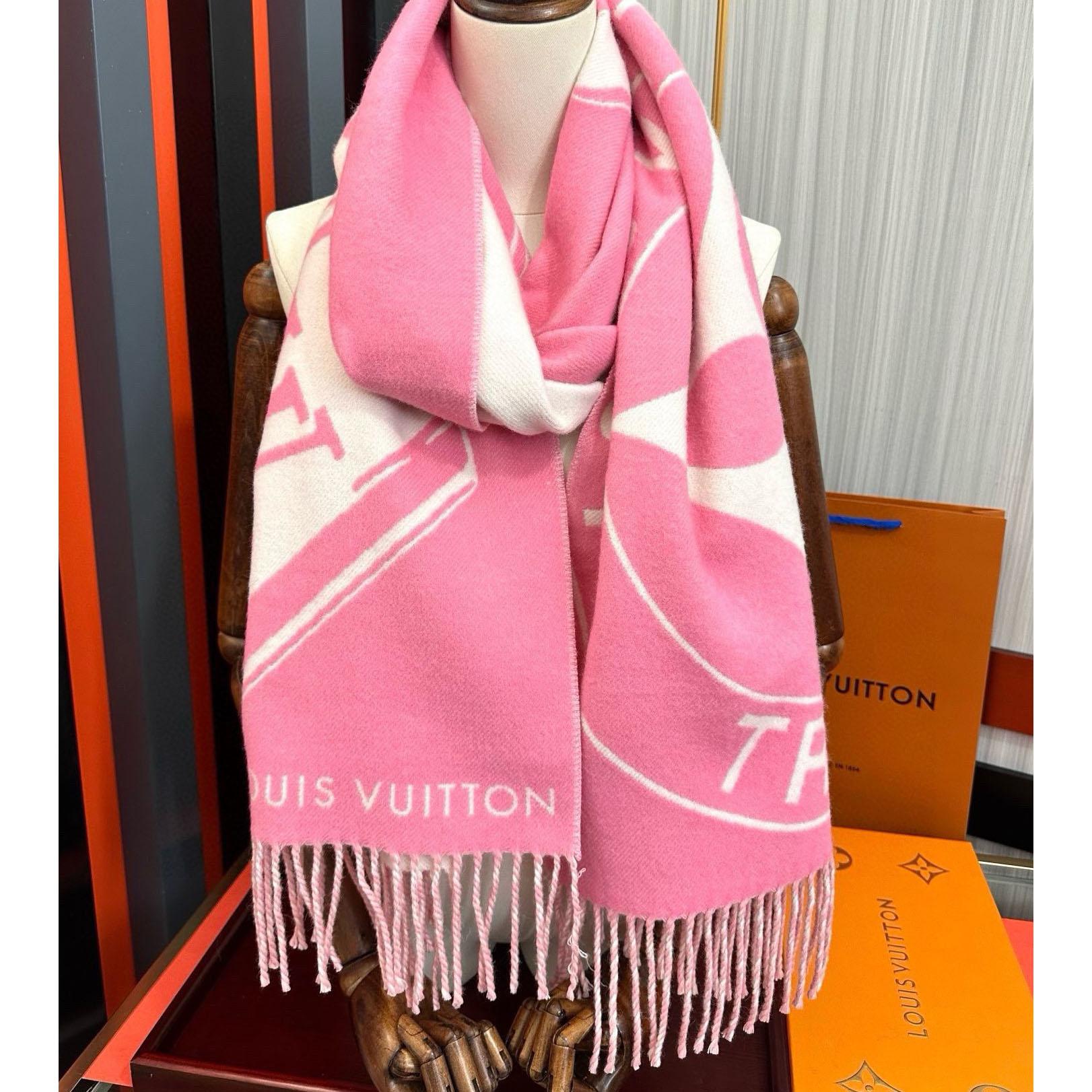 Louis Vuitton Lock And Keys Scarf  M92856 - FashionPlug