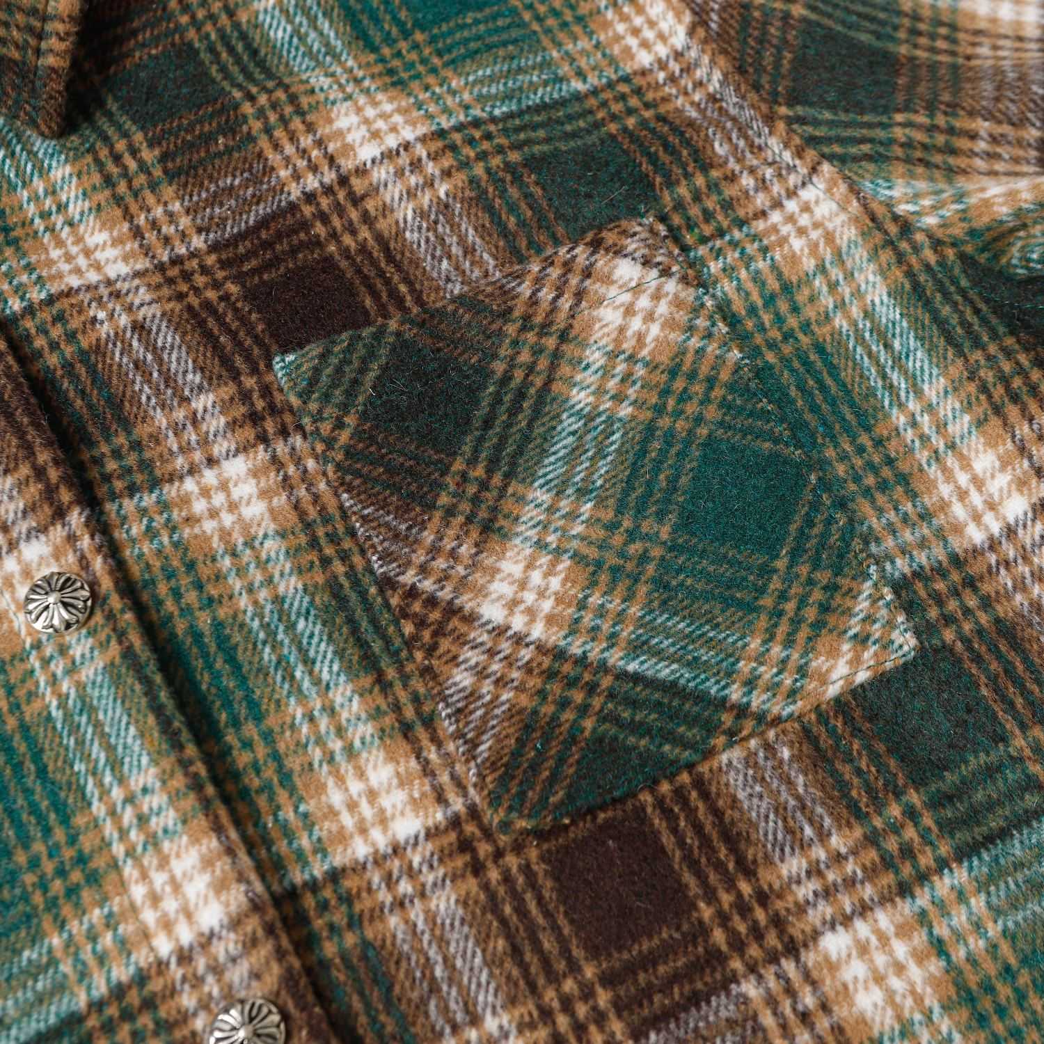 Chrome Hearts Check Shirt - FashionPlug