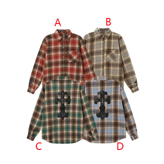 Chrome Hearts Check Shirt - FashionPlug