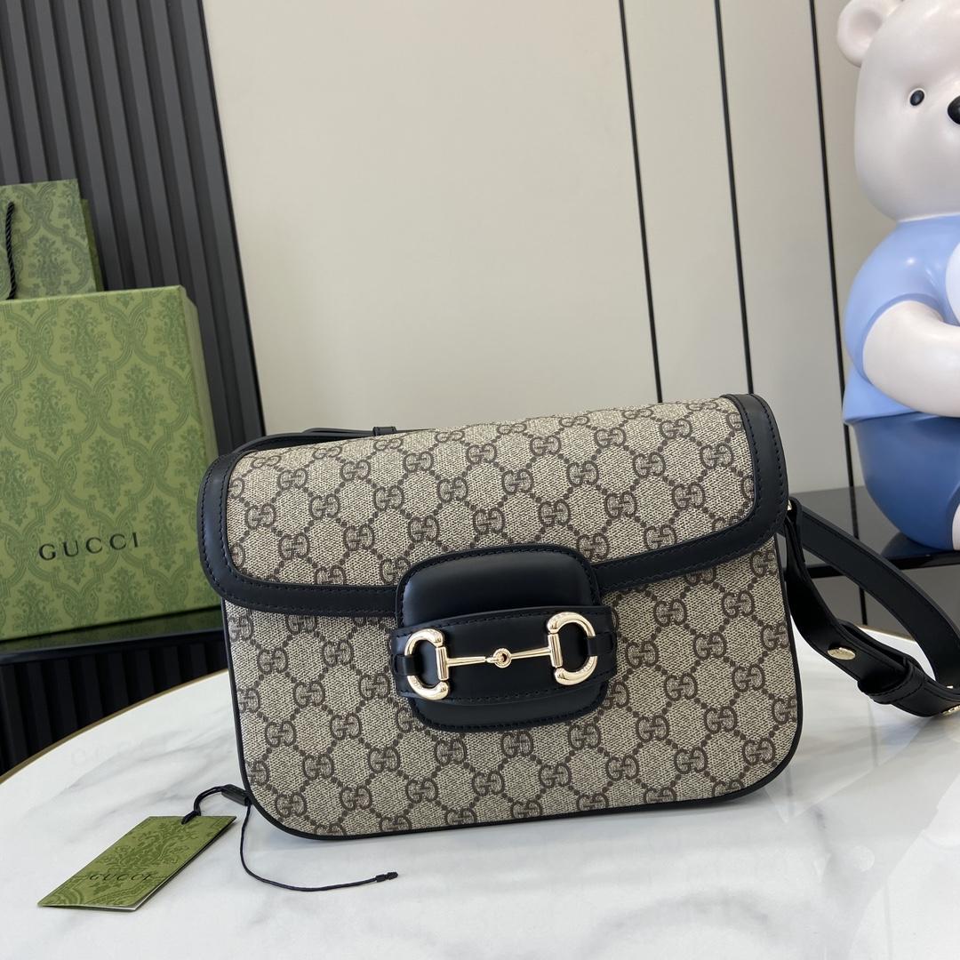 Gucci Horsebit 1955 Soft Small Shoulder Bag - FashionPlug